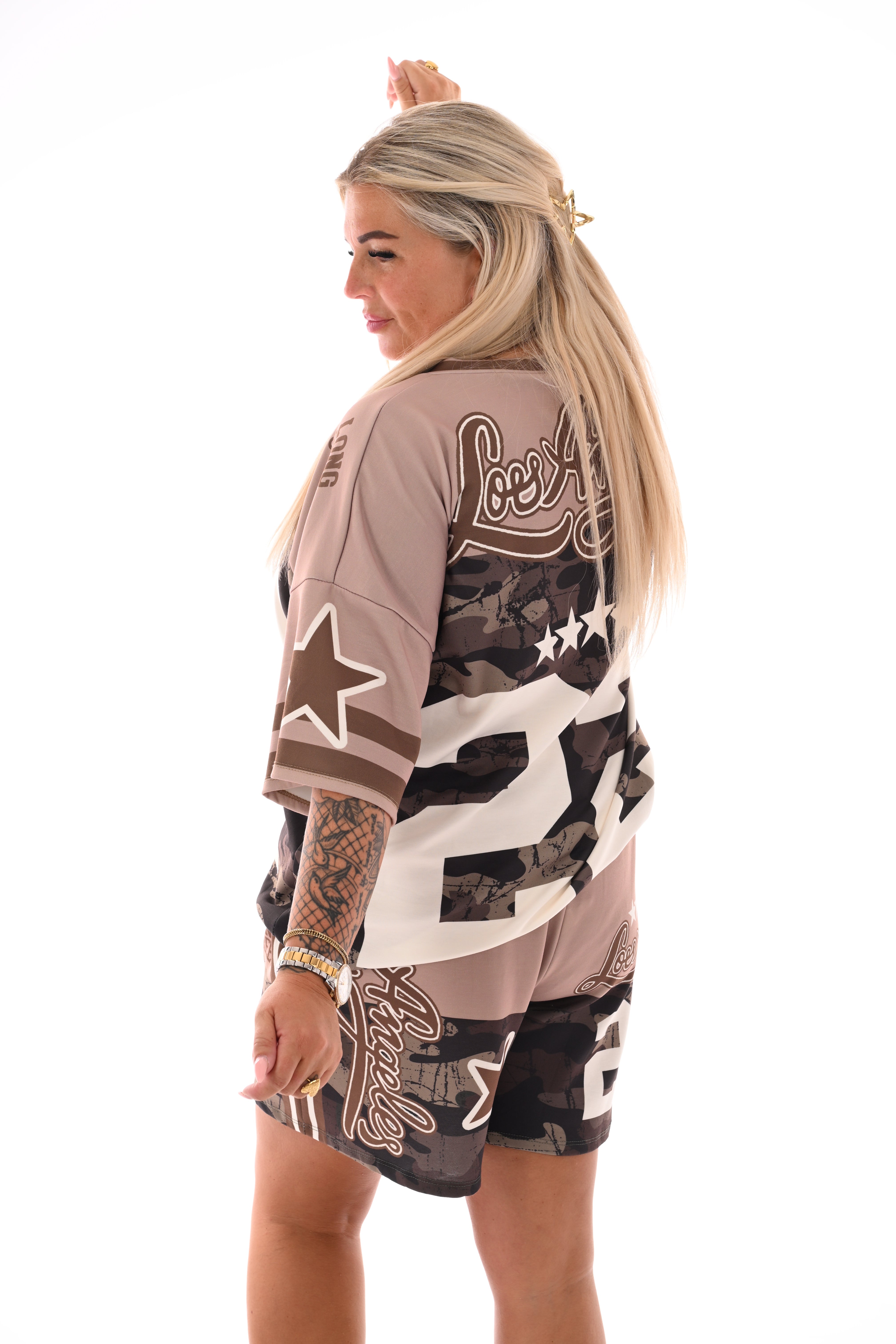 Twinset camouflage Los Angeles 22 taupe