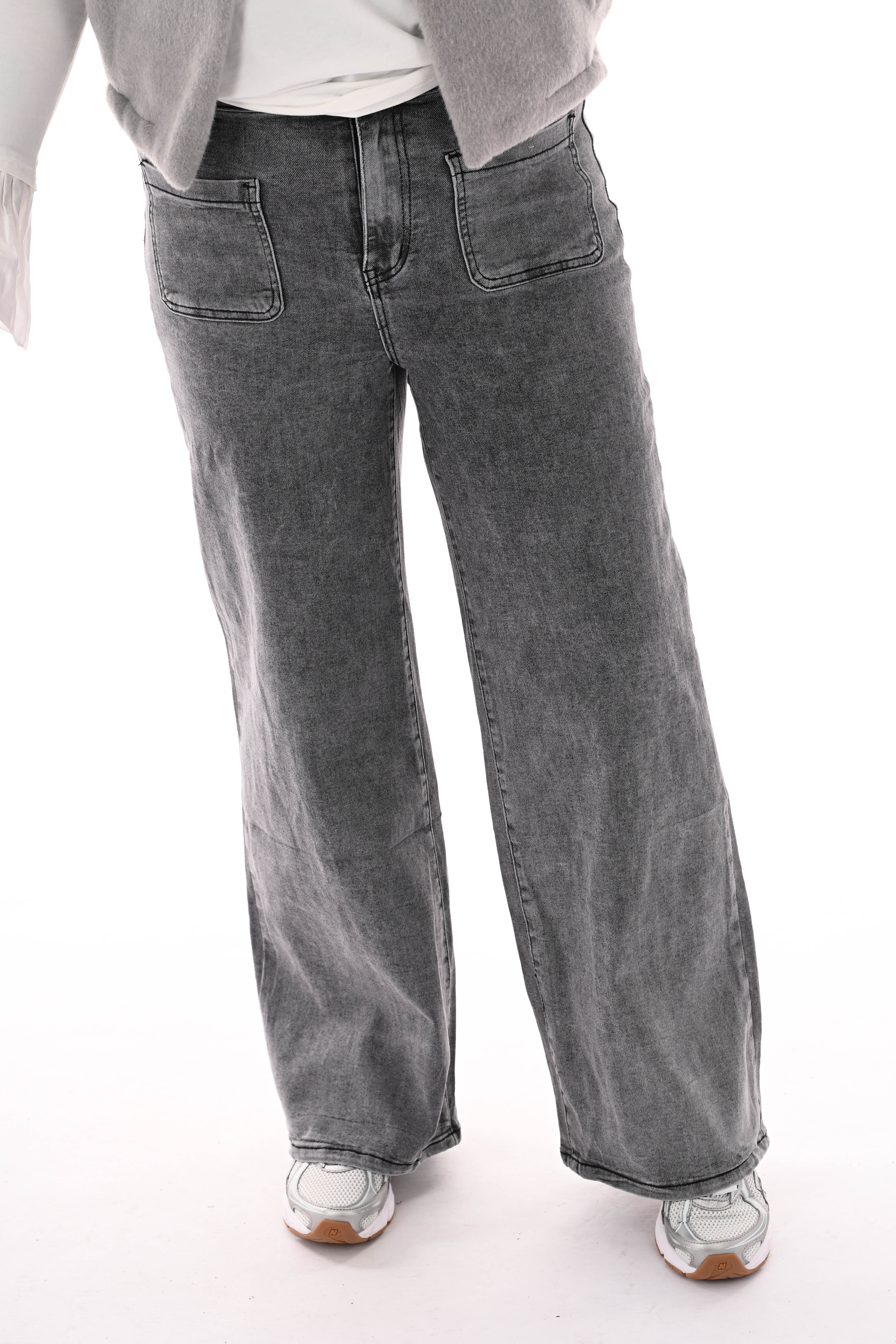 Redberry wide leg grijs