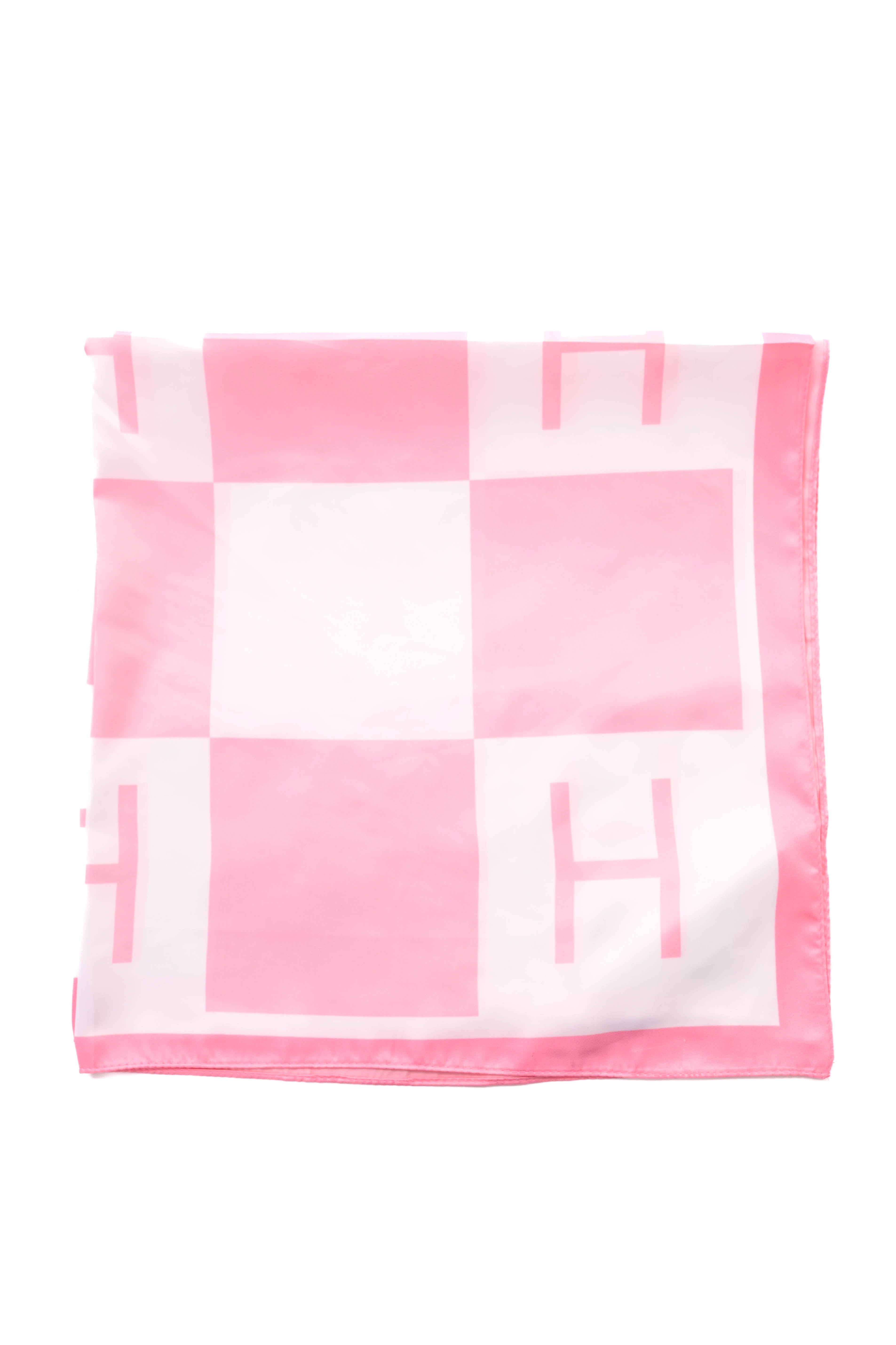 Kort sjaaltje squares lichtroze