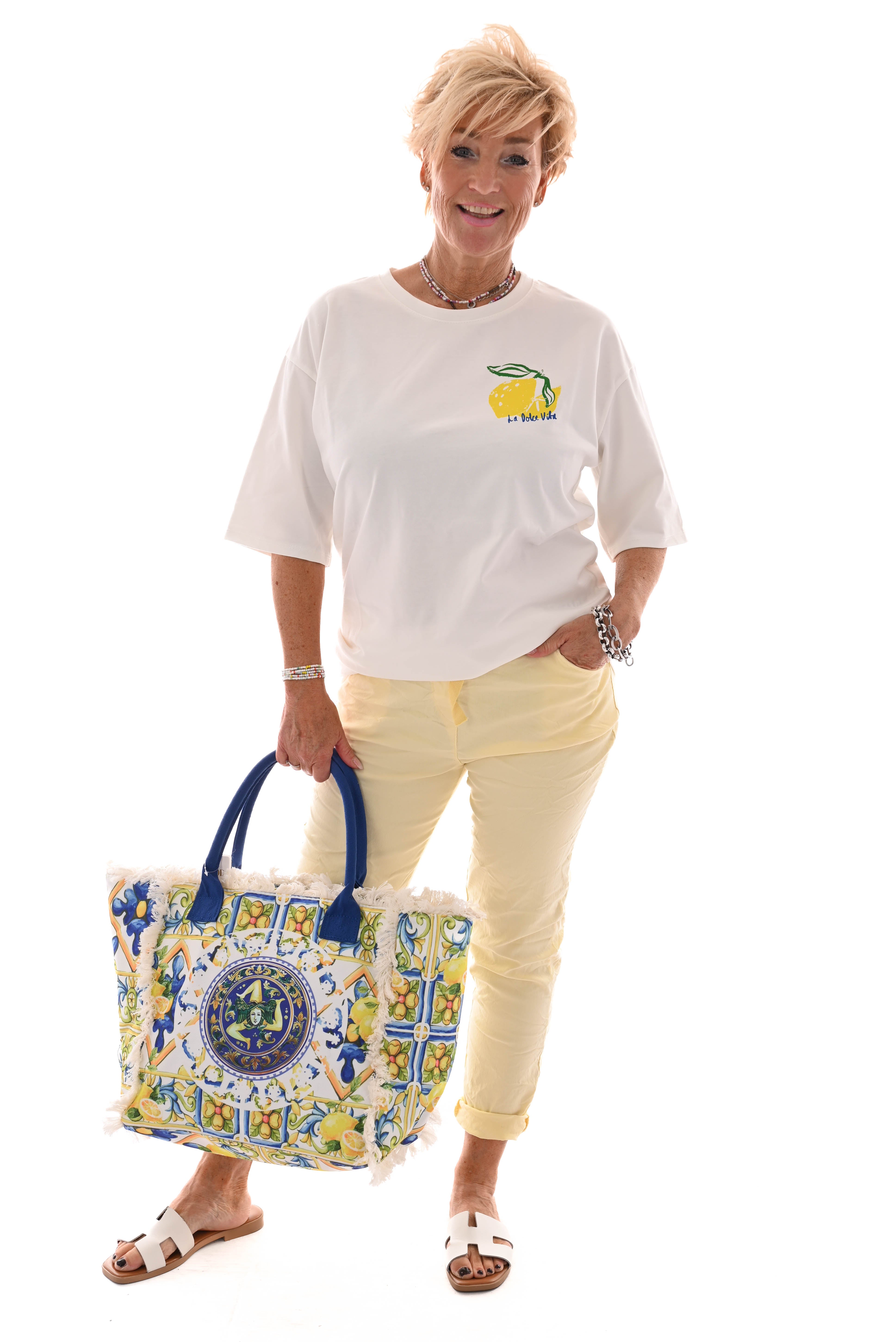 T-shirt cocktails creme