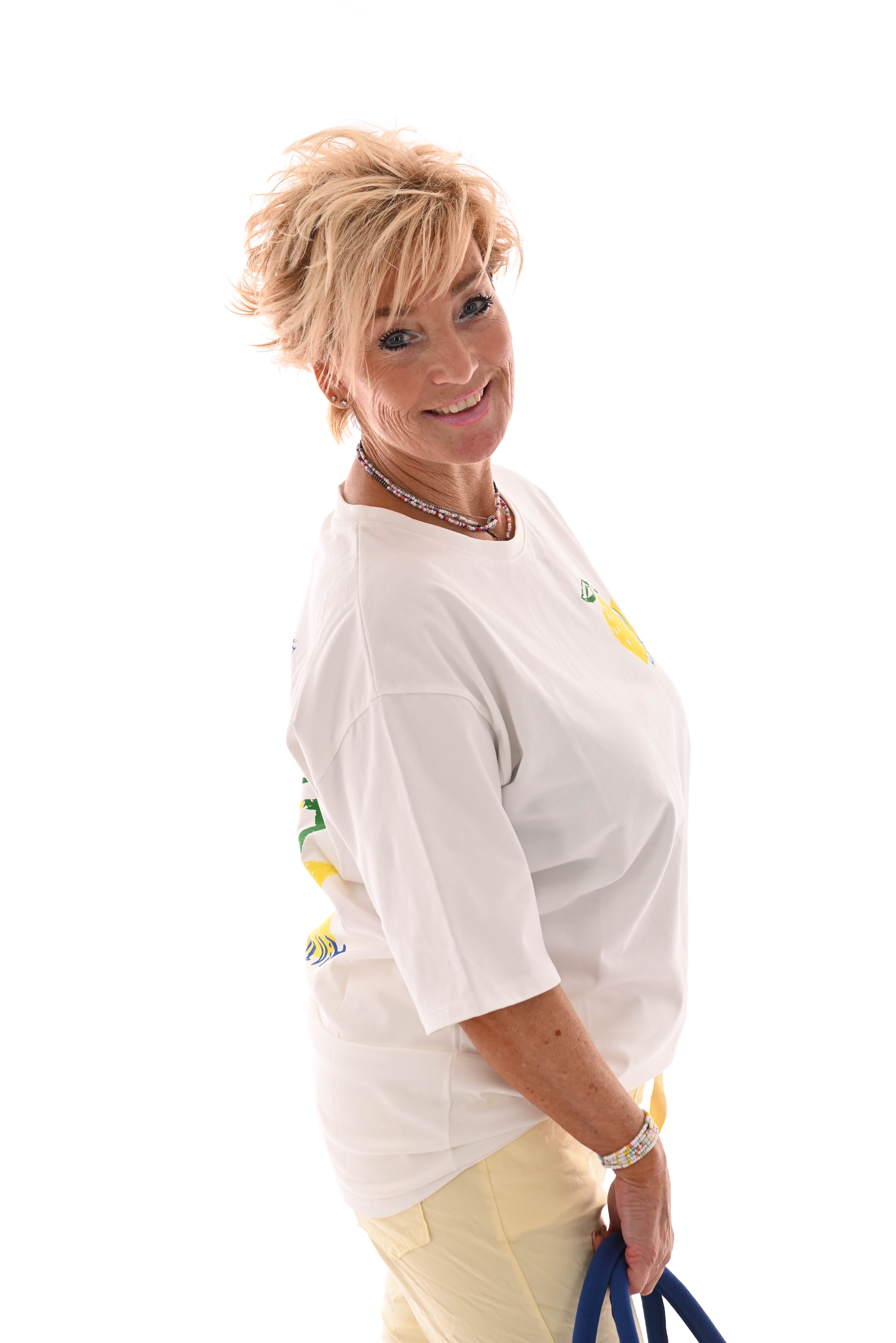 T-shirt cocktails creme