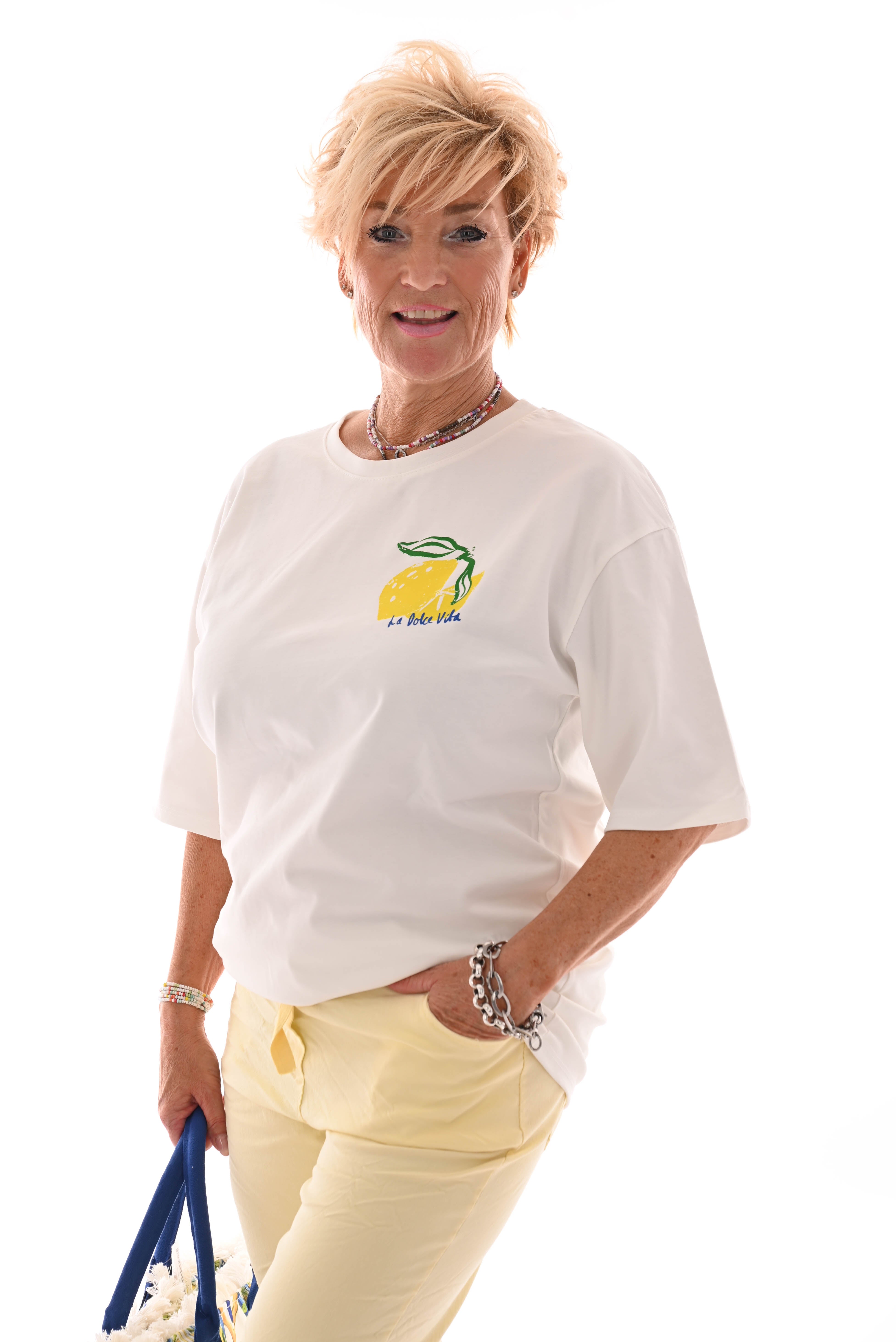 T-shirt cocktails creme