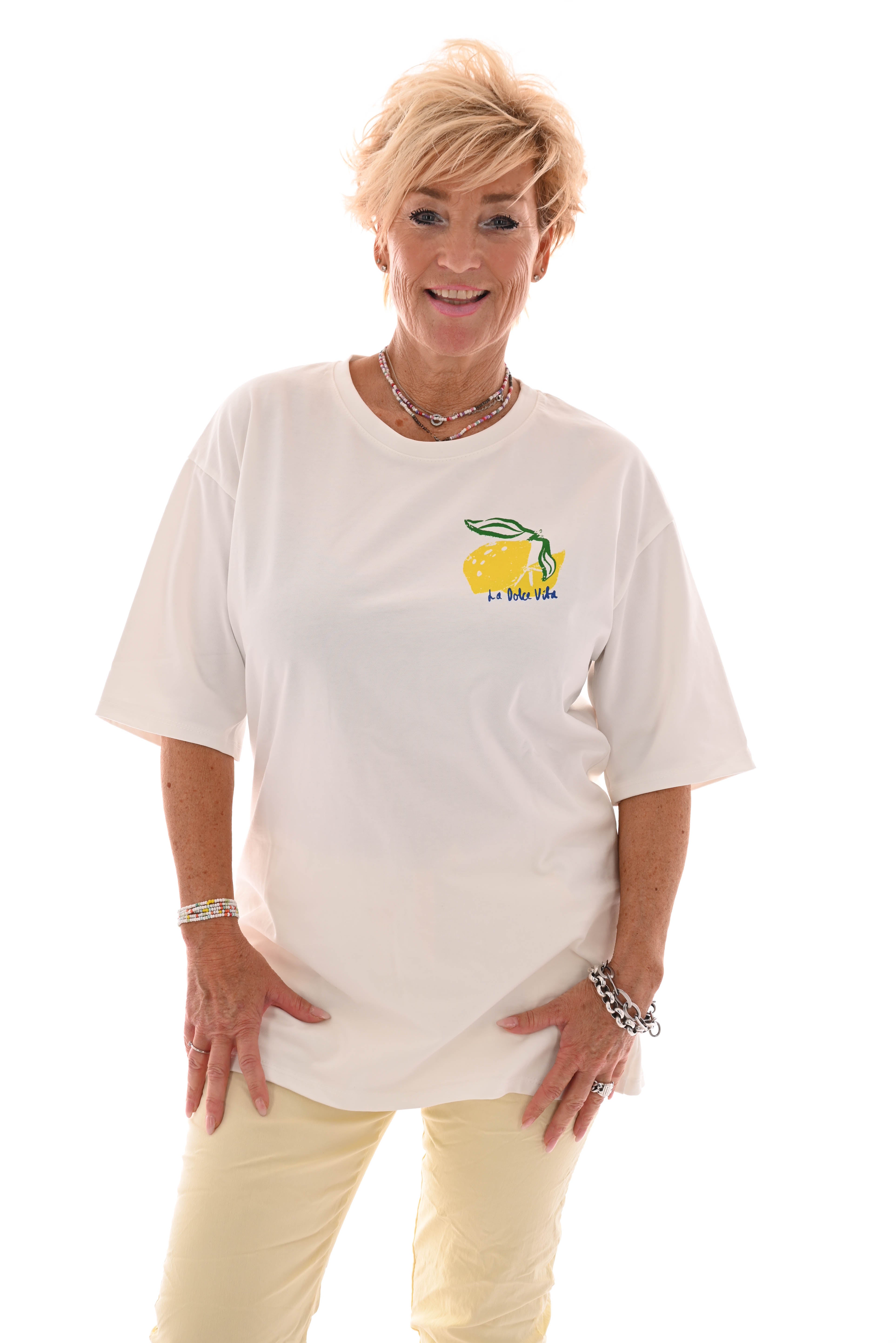 T-shirt cocktails creme