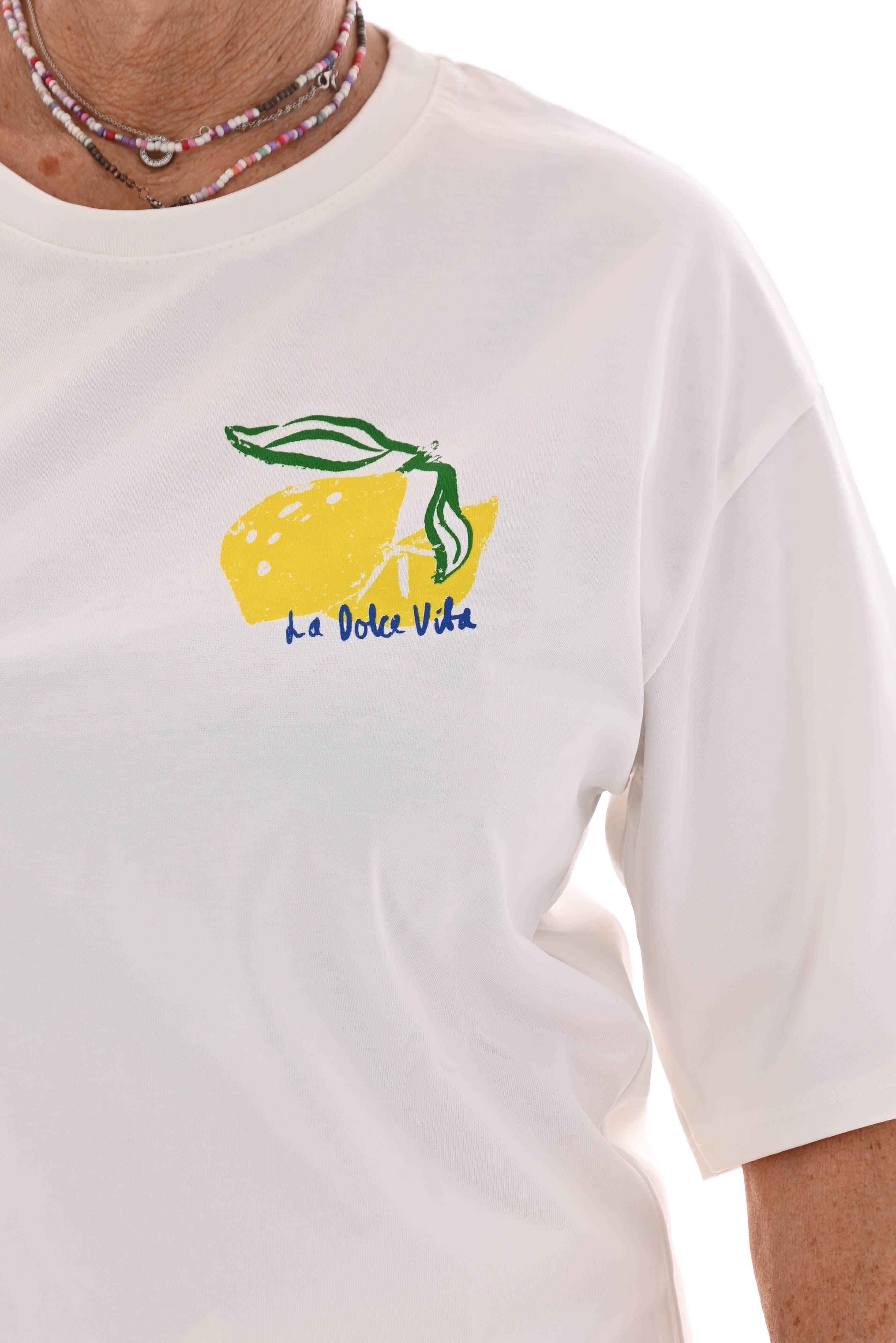 T-shirt cocktails creme
