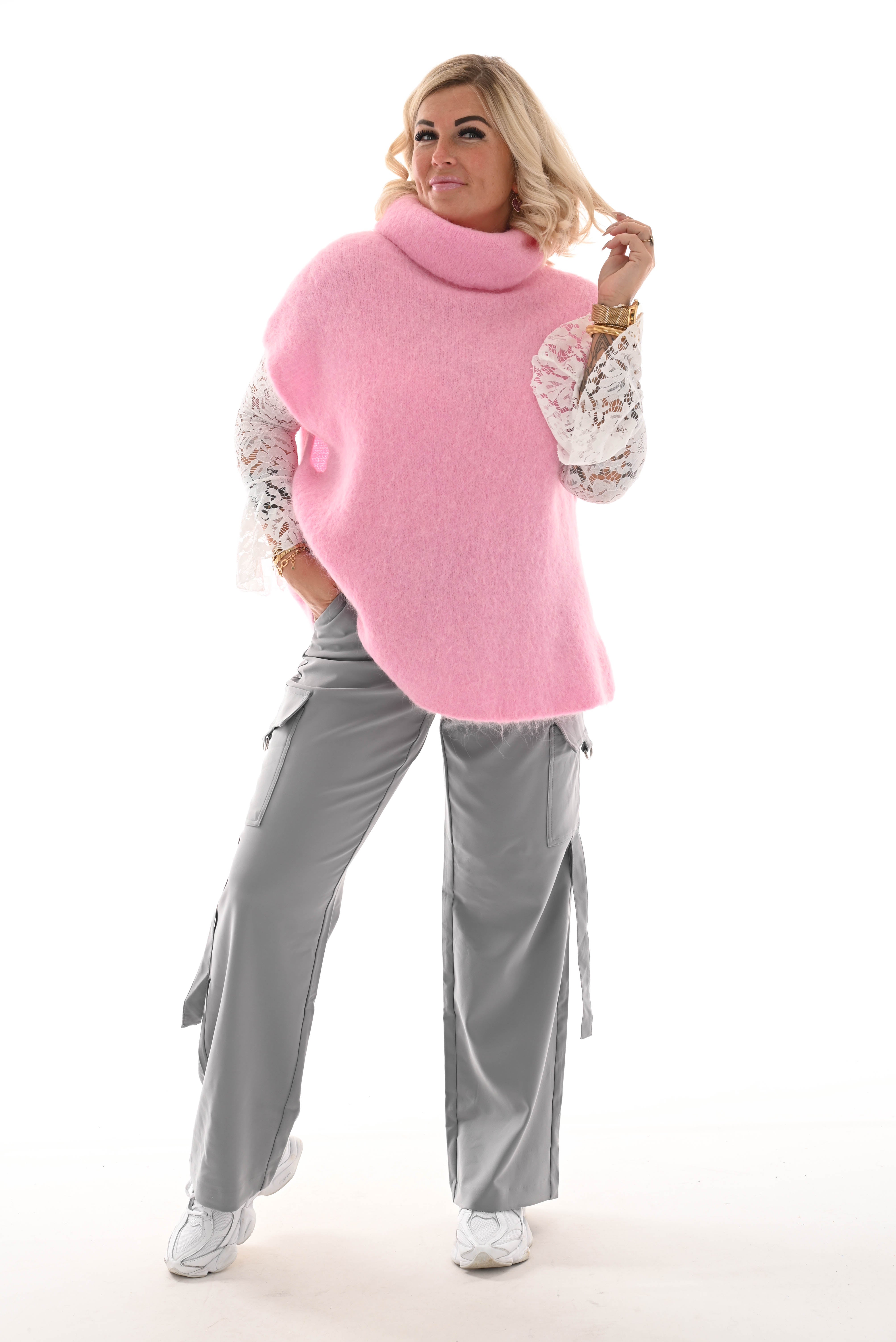 Pantalon broek cargo grijs