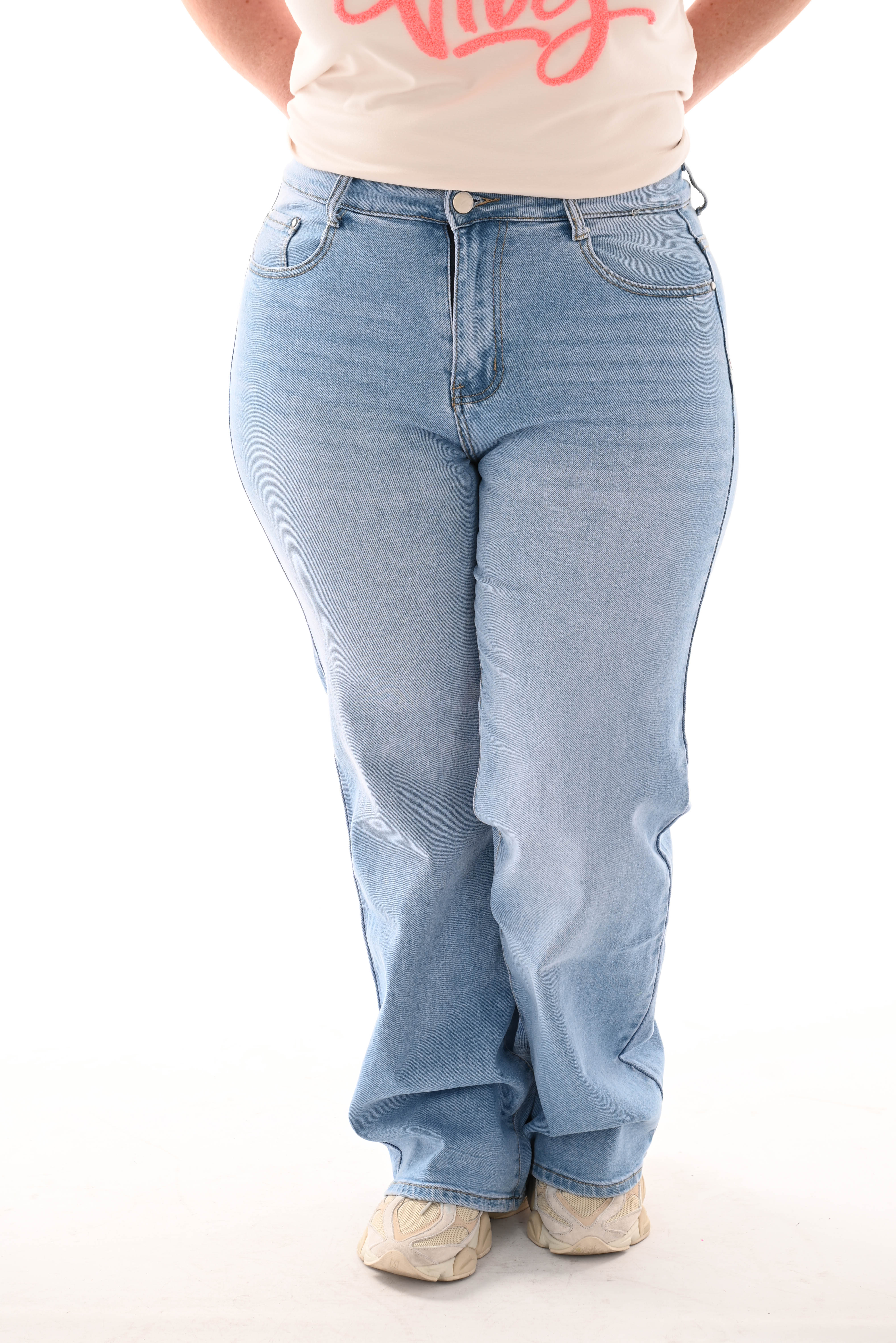 Redberry wide leg blauw