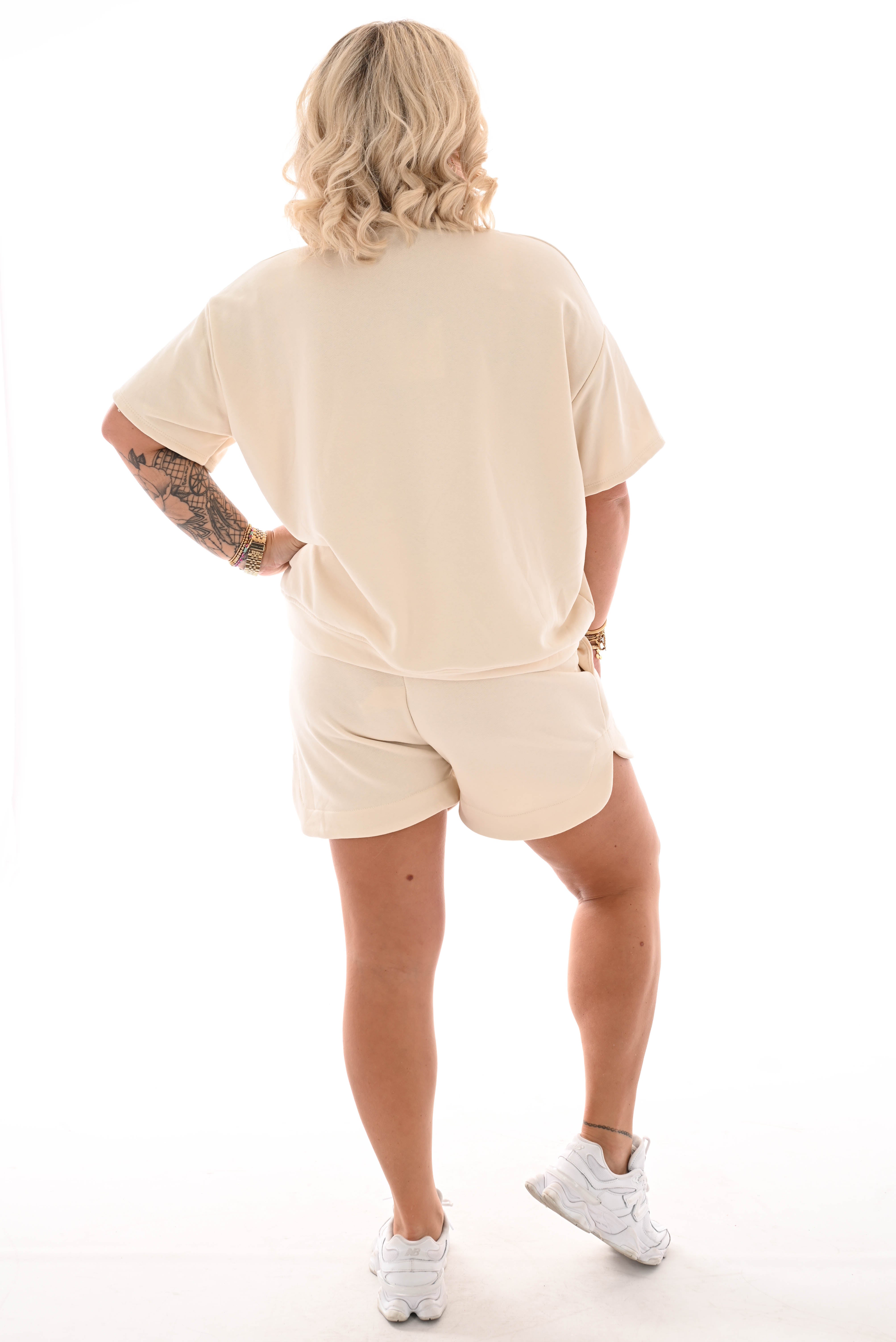 Twin set short Brooklyn creme