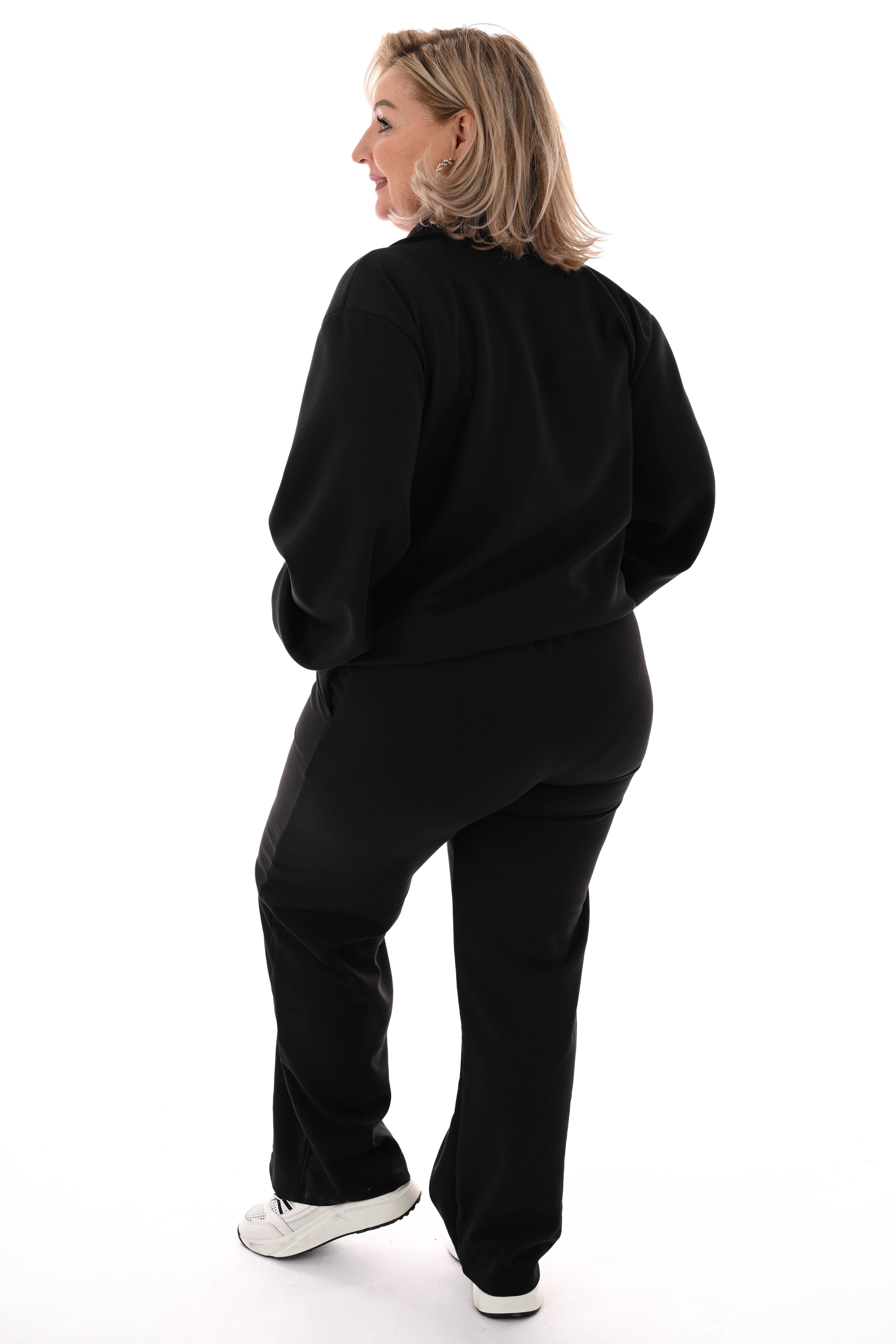 Tweedelig bomberpak zwart