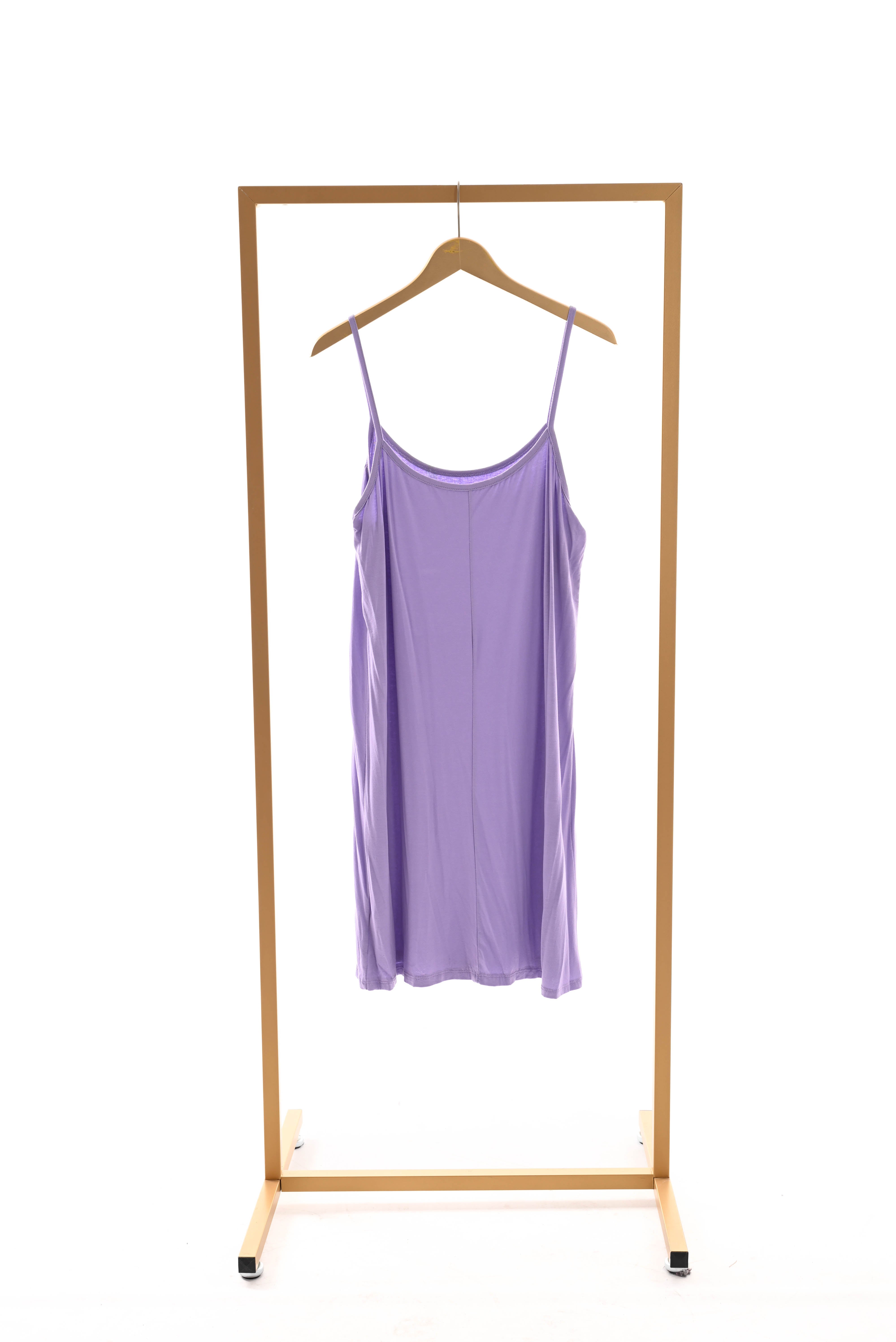 Onderjurk uni lila