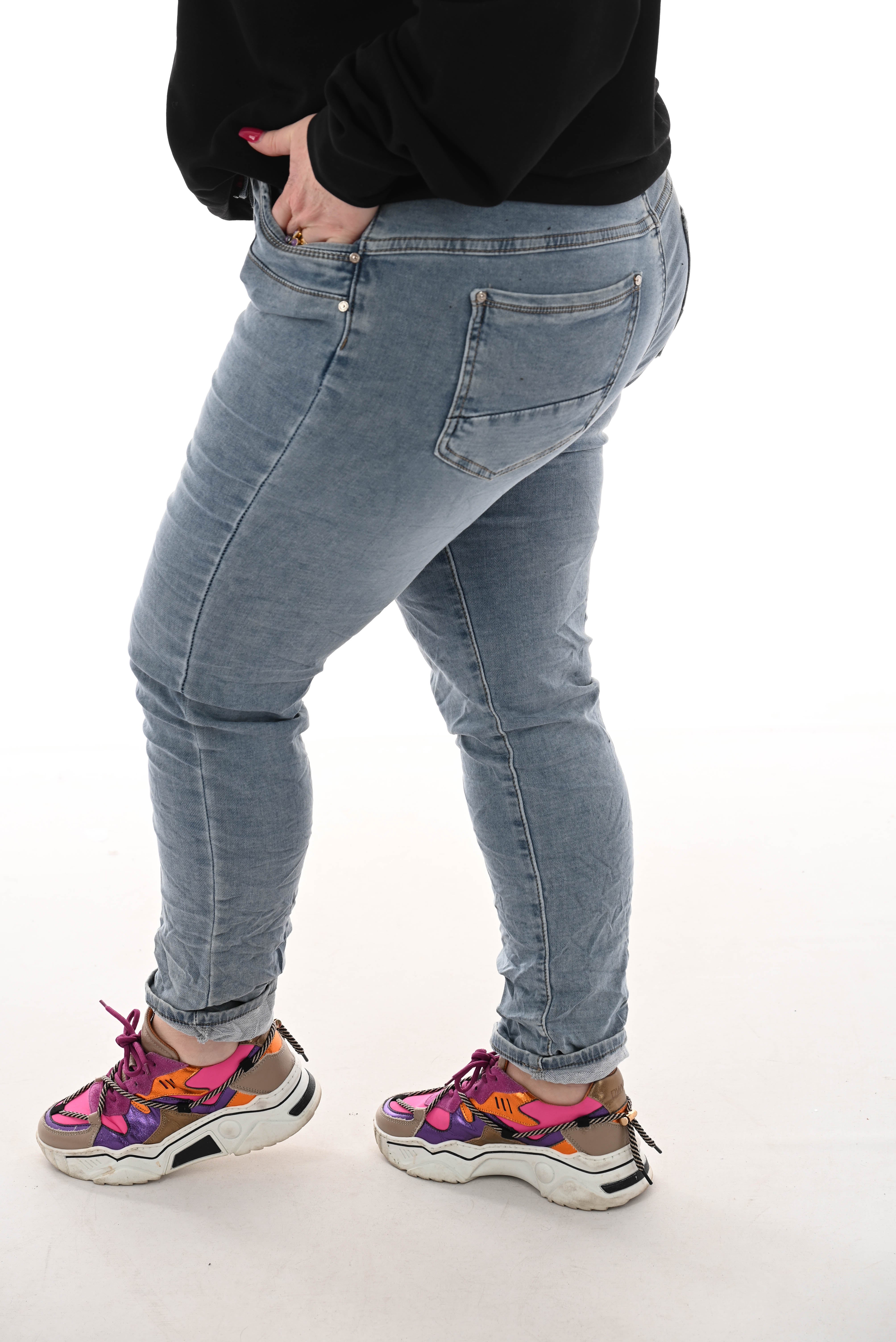 Karostar baggy jog fit blauw