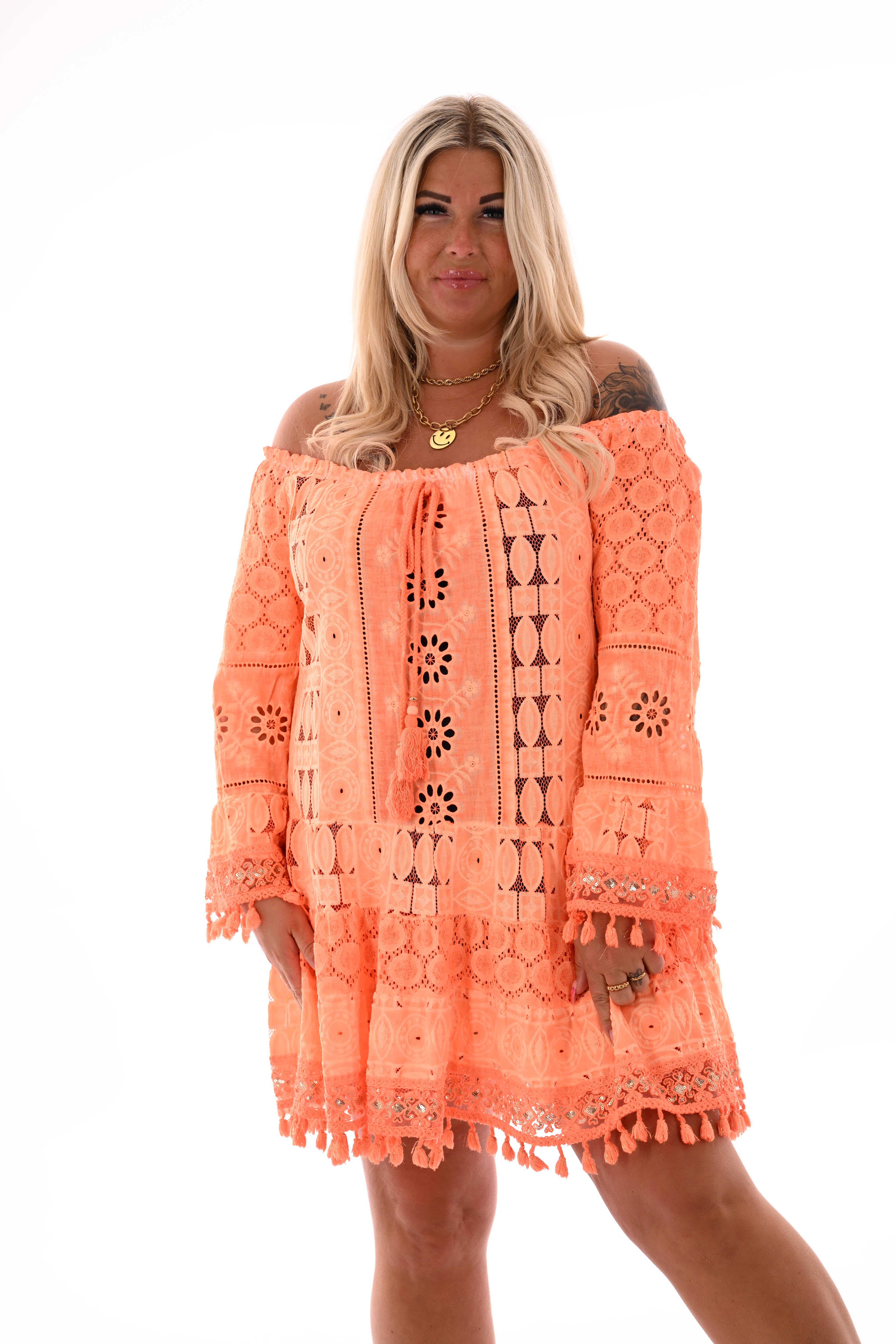 Ibiza tuniek neonoranje