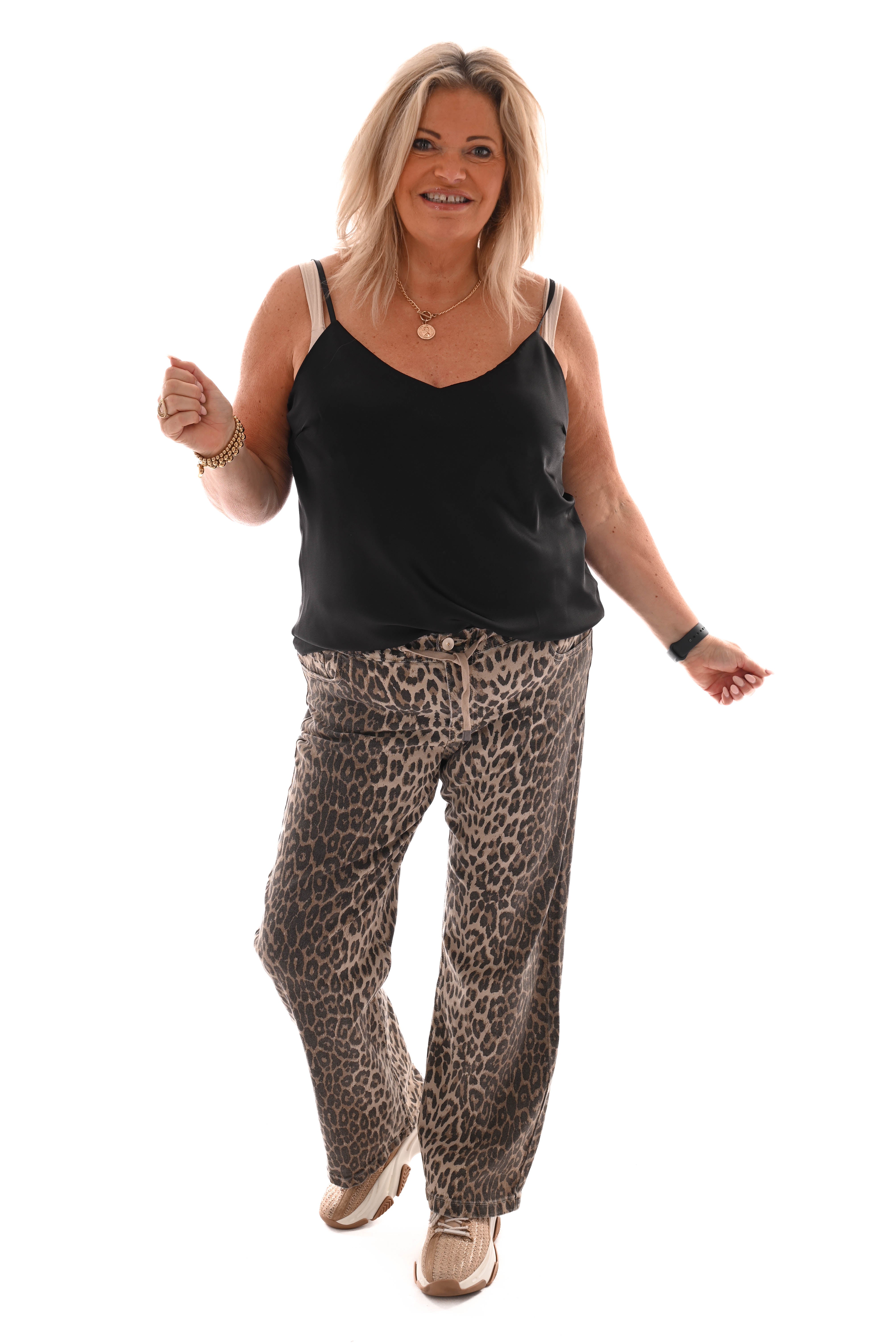 Hemdje silky uni zwart
