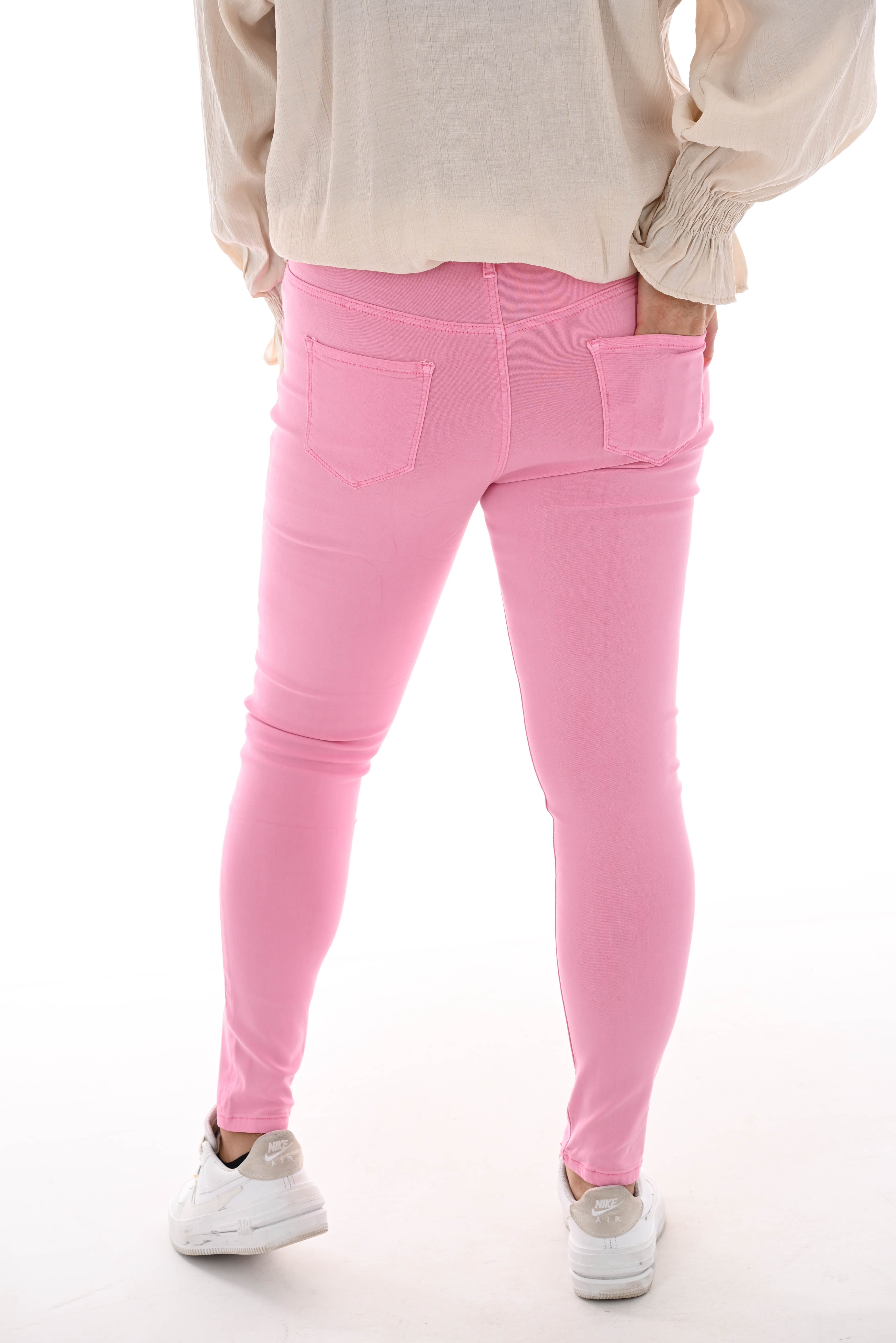 Goodies skinny jeans roze