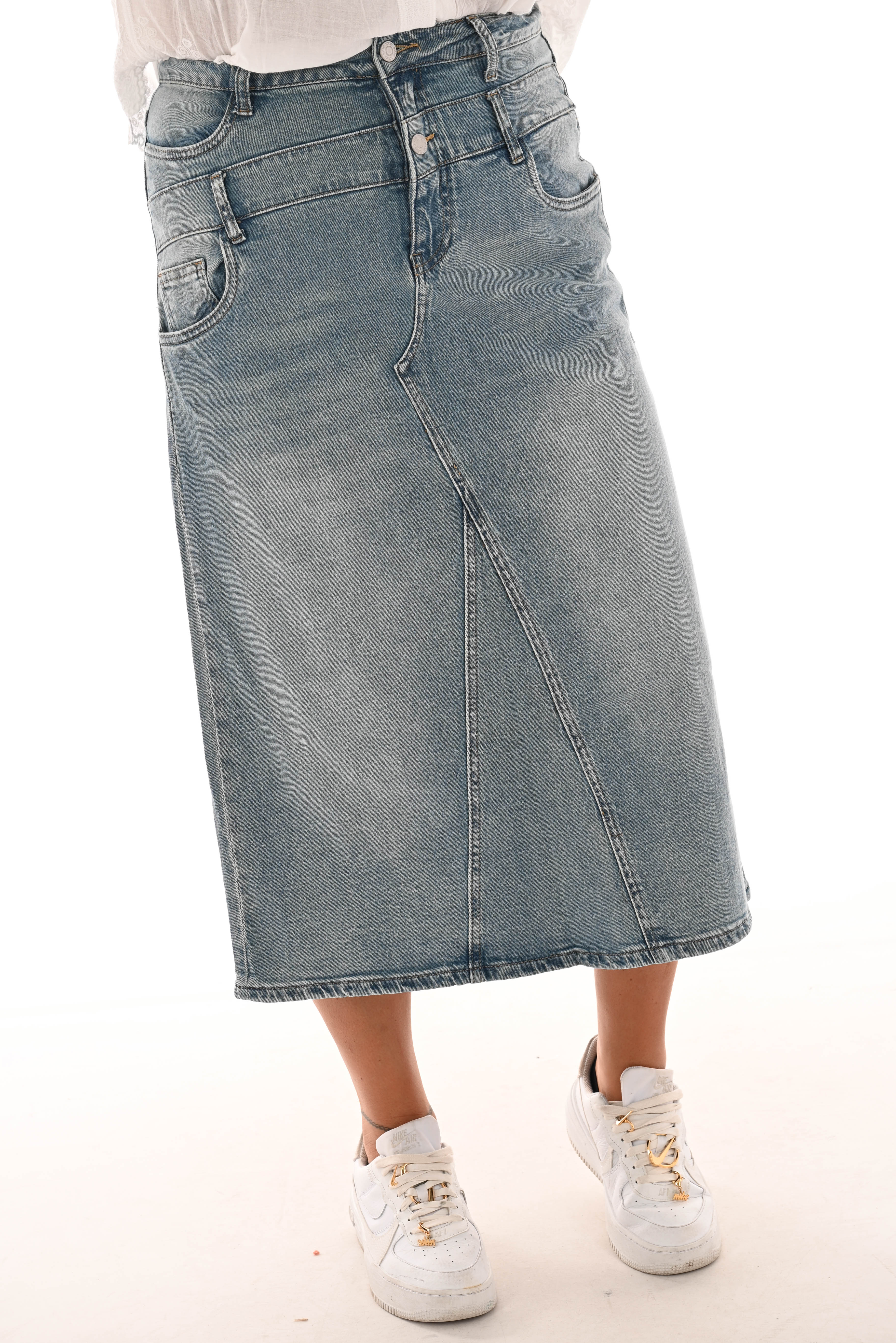 Toxic jeans rok stonewash