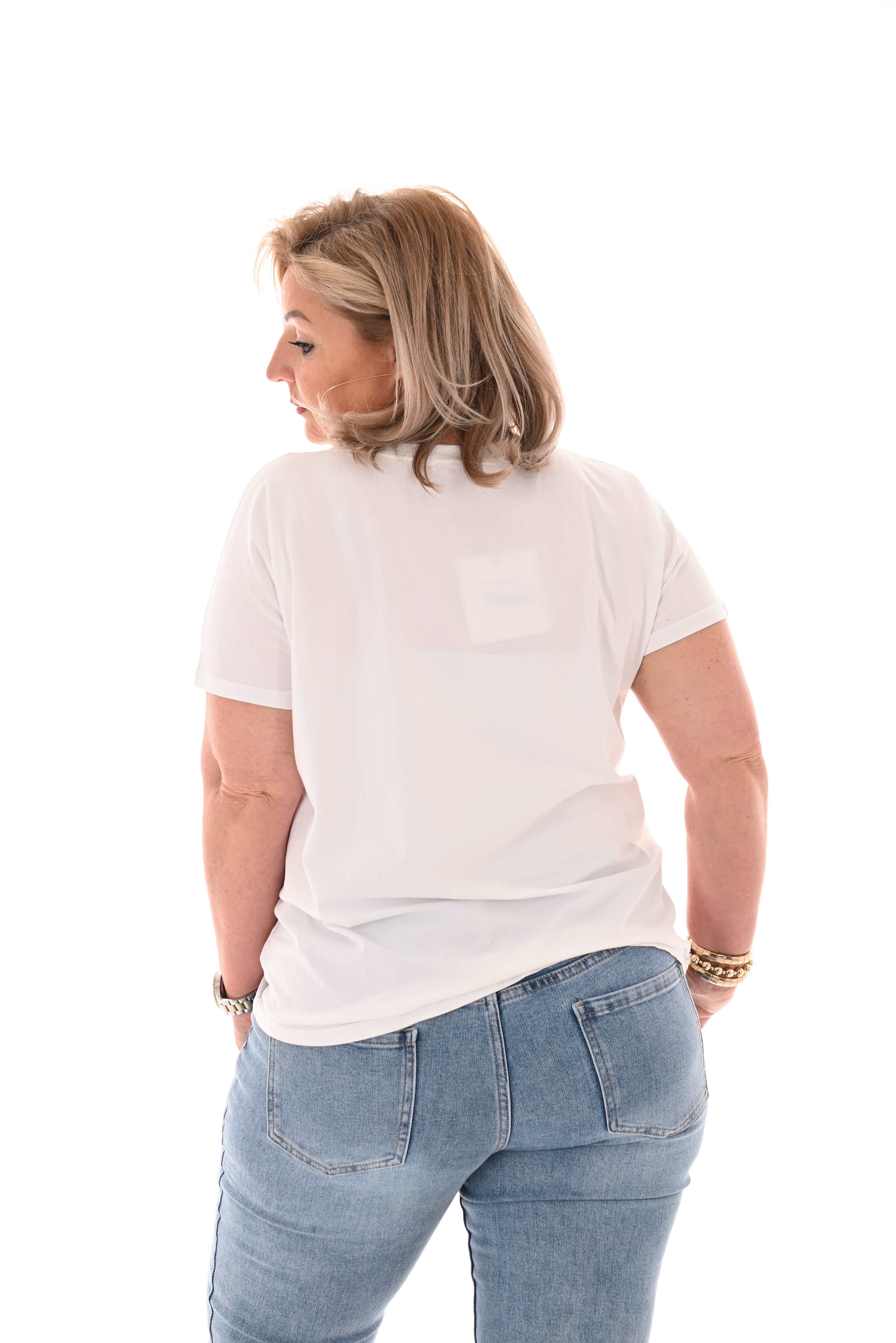 T-shirt Aperol Spritz roomwit