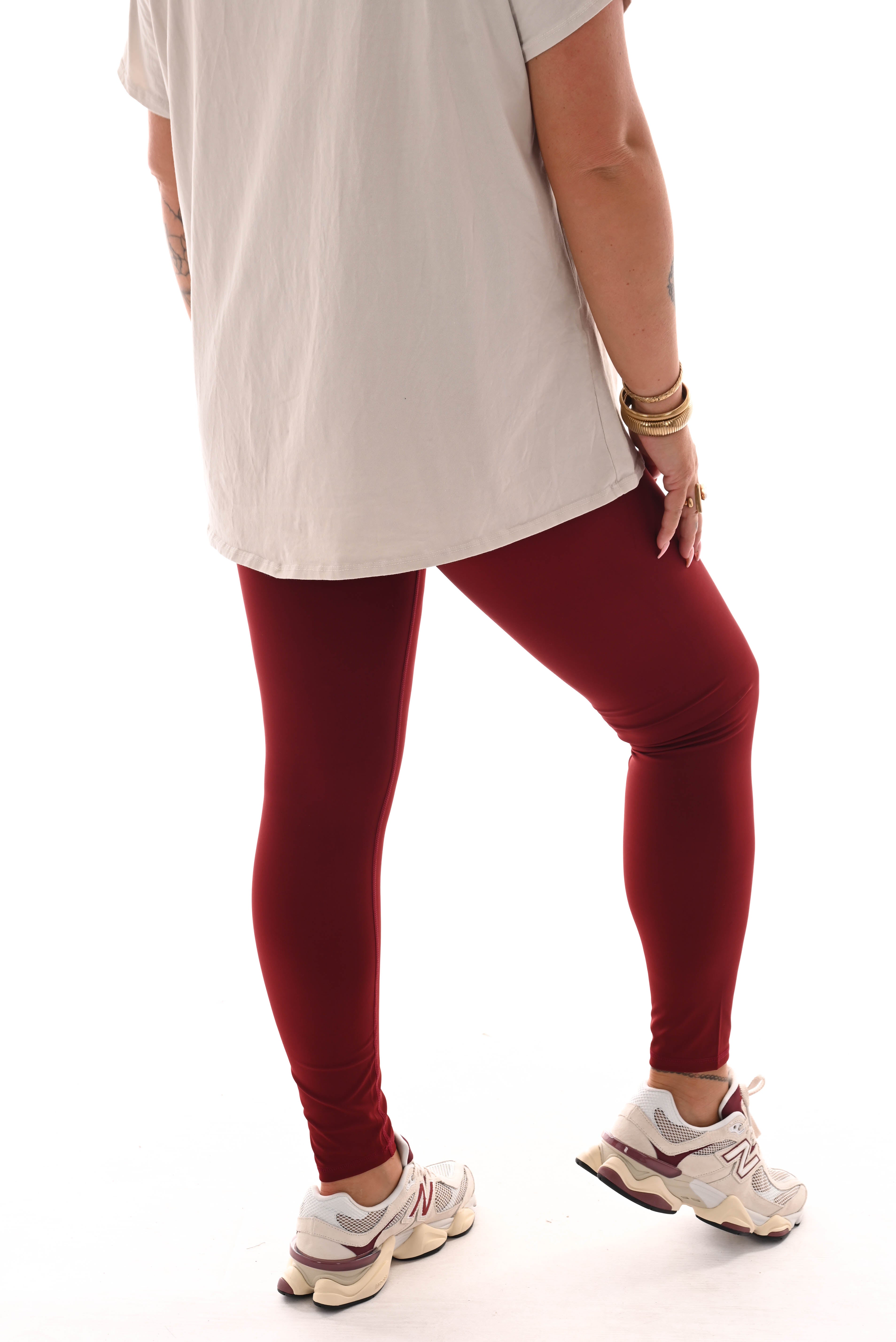 Norfy legging bordeaux