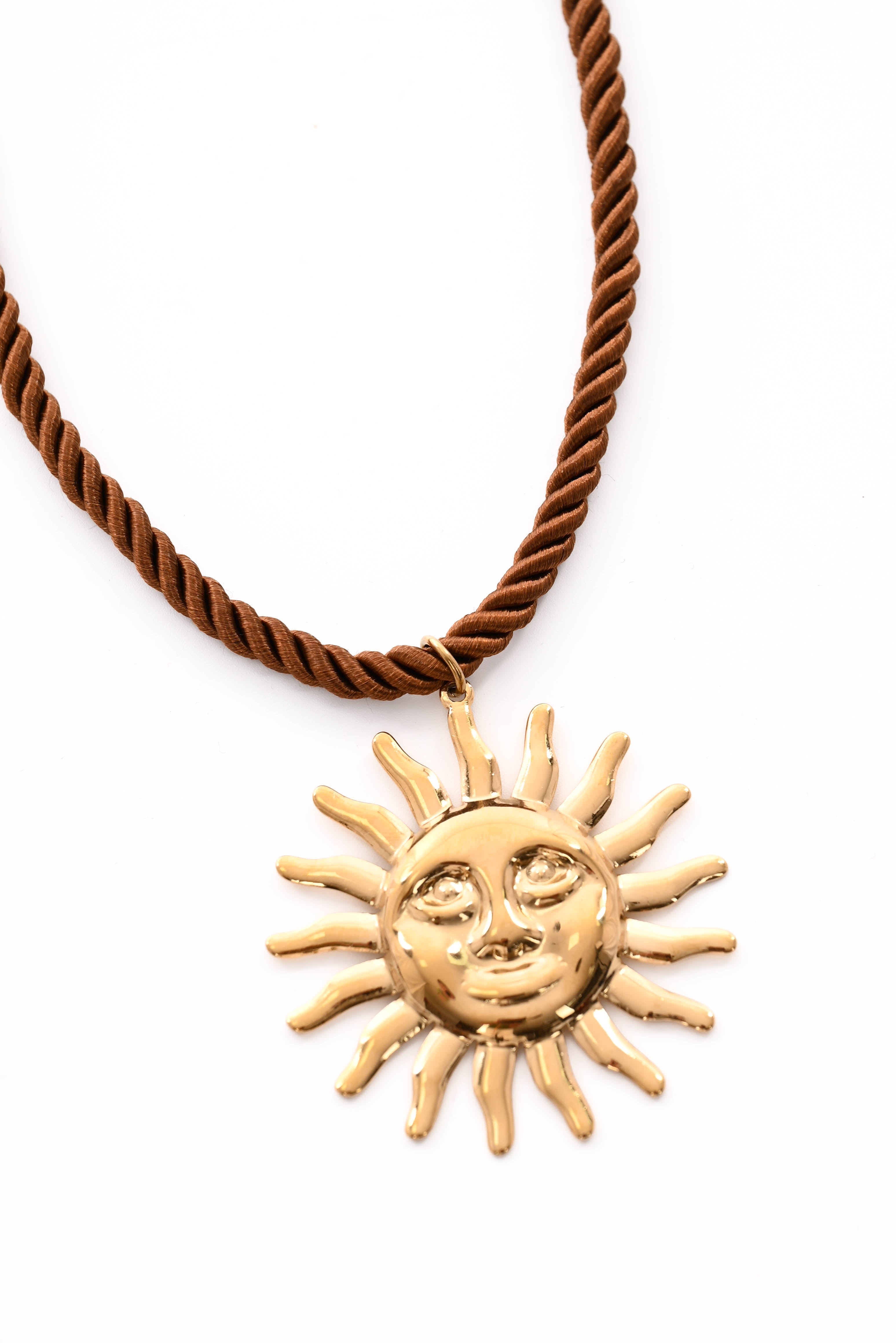 Ketting grote zon bruin