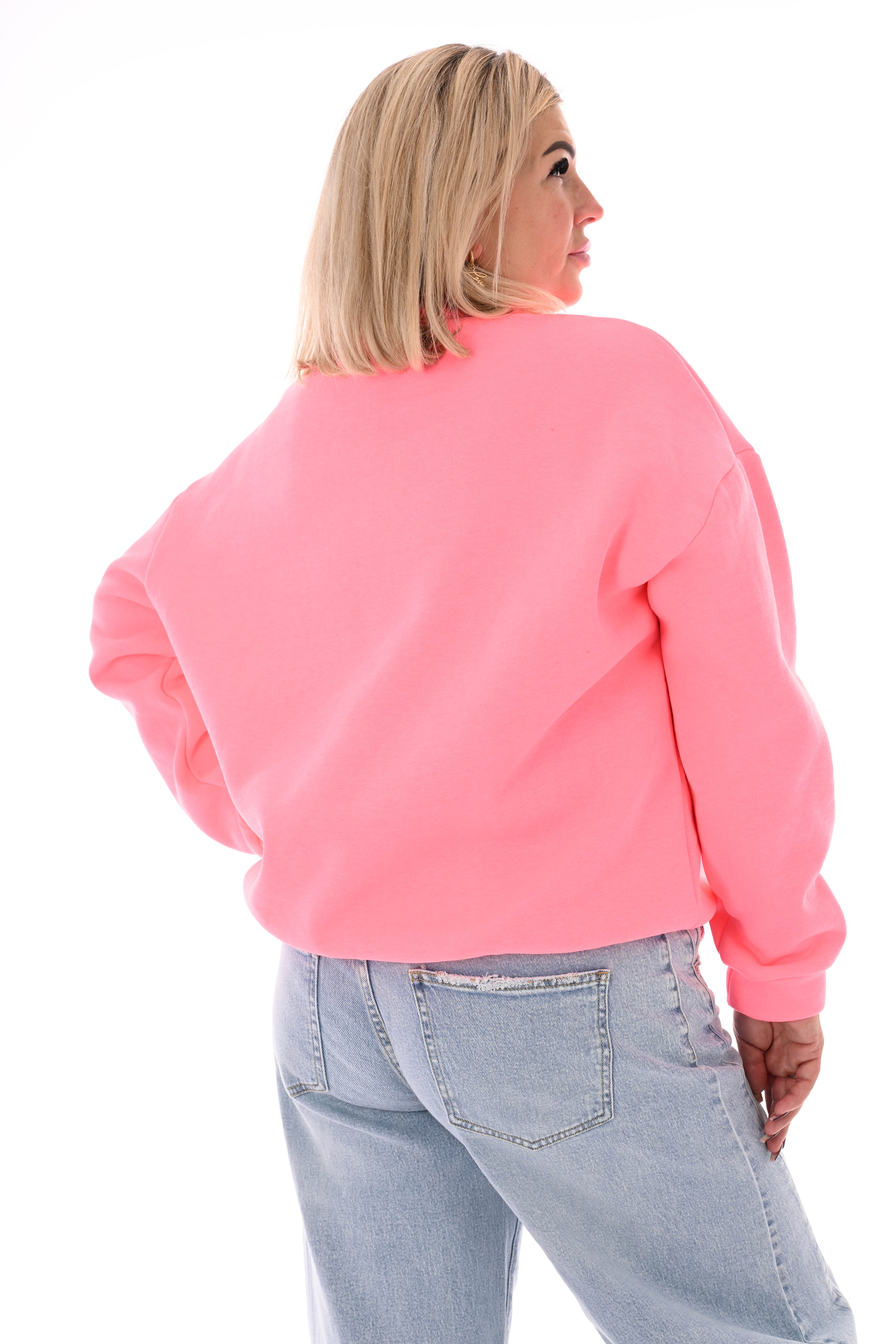 Sweater apres skiclub roze