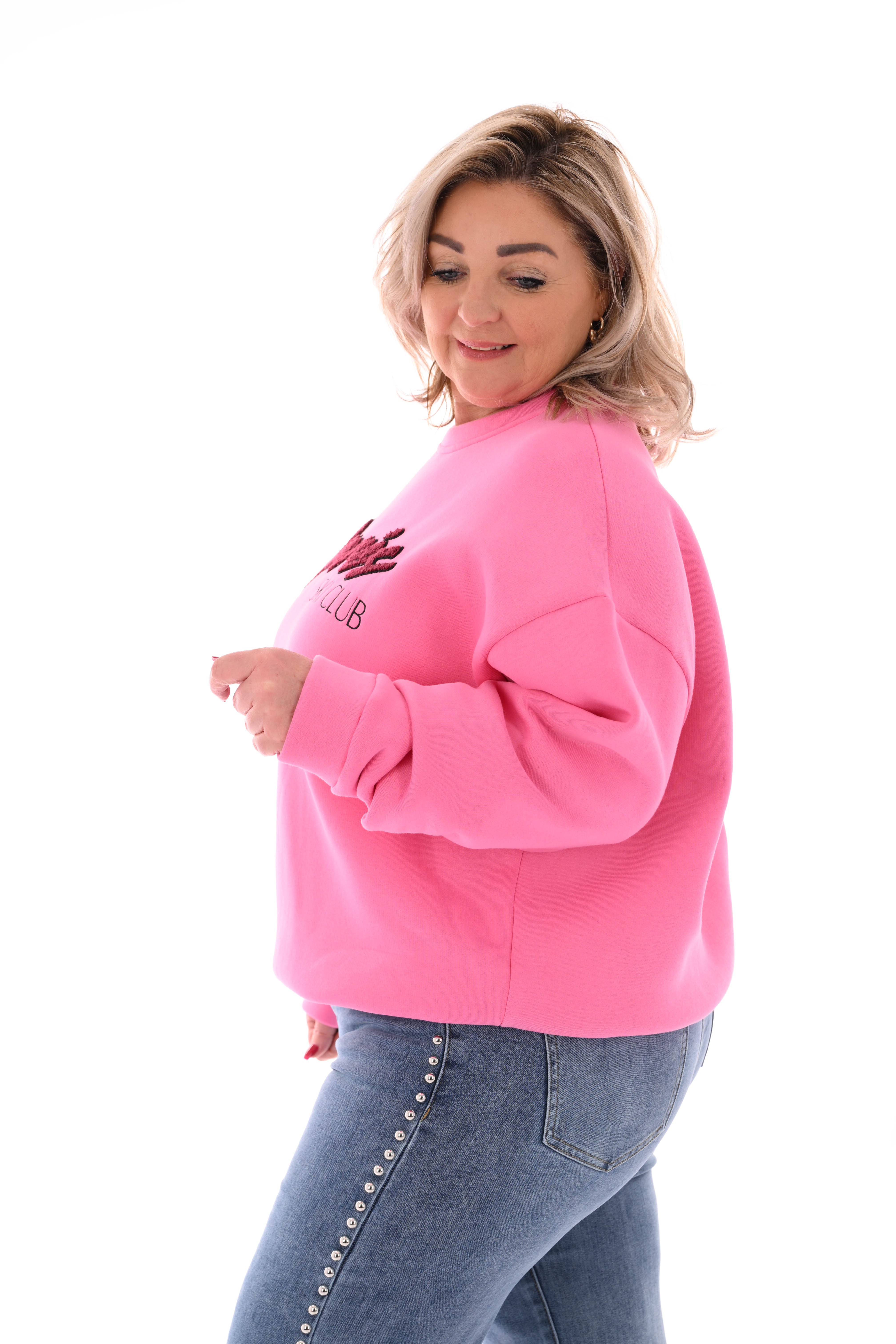 Sweater apres skiclub felroze