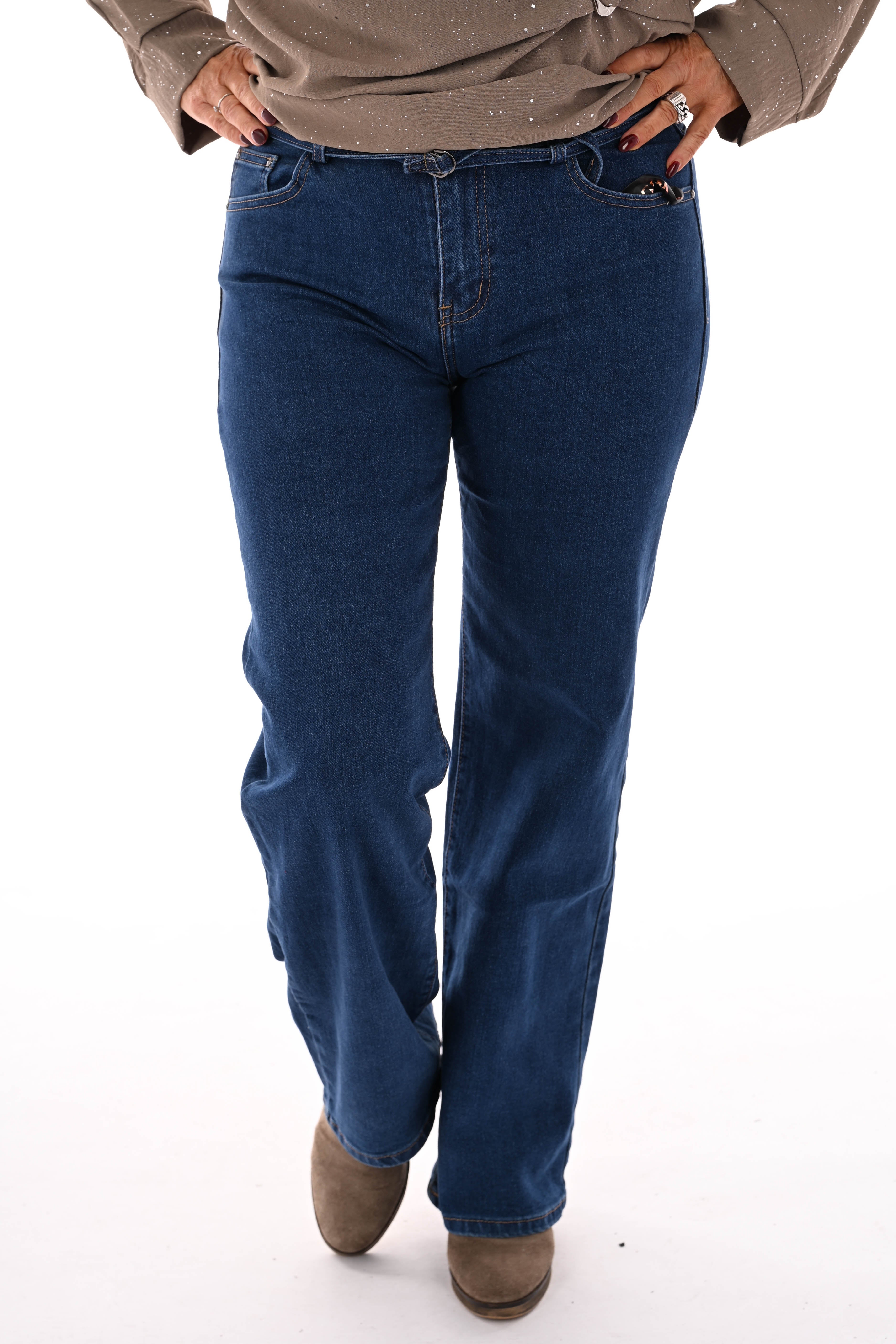 BB.S jeans wide leg blauw