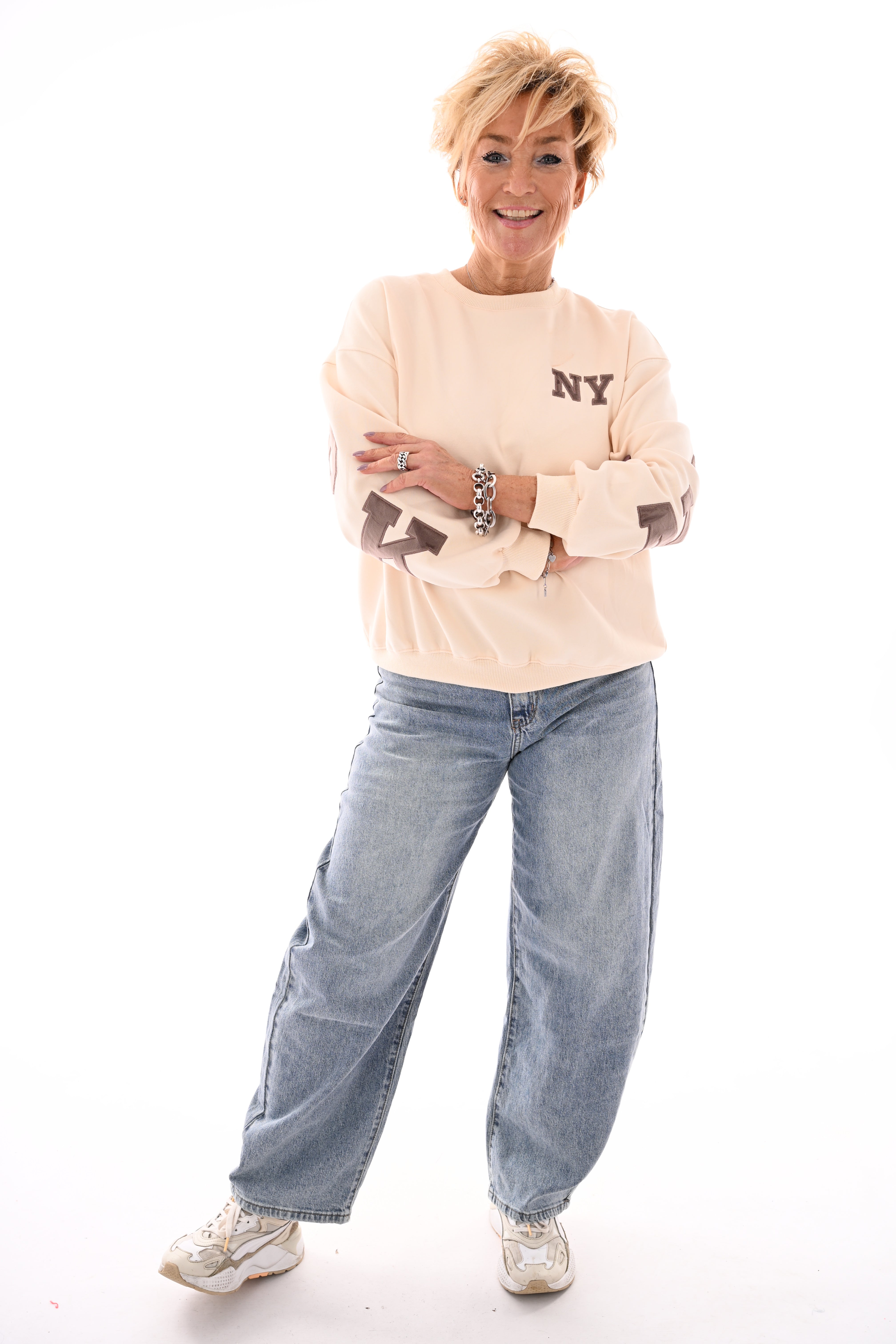 Sweater New York Soho creme