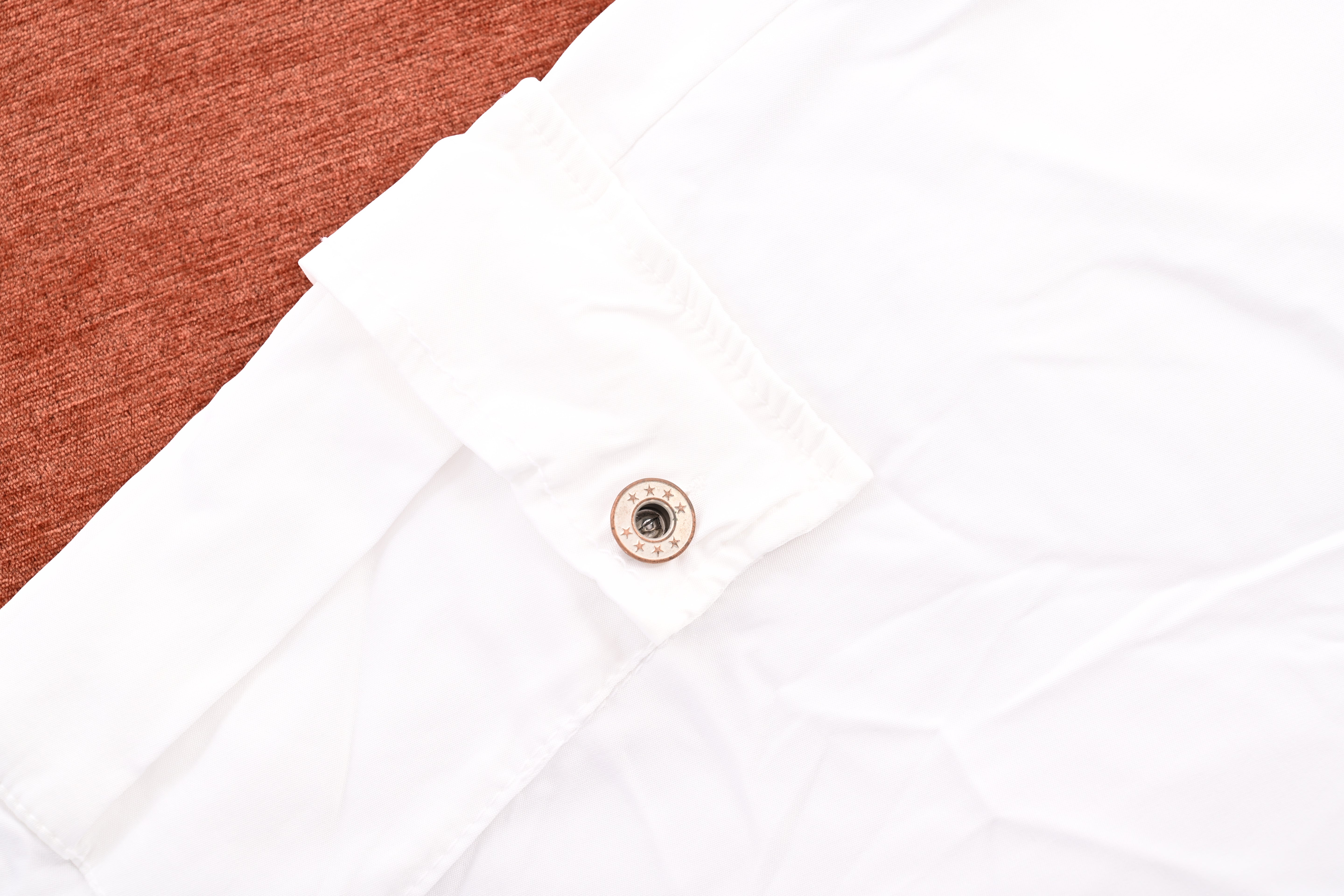 Silky stretchbroek cargo roomwit