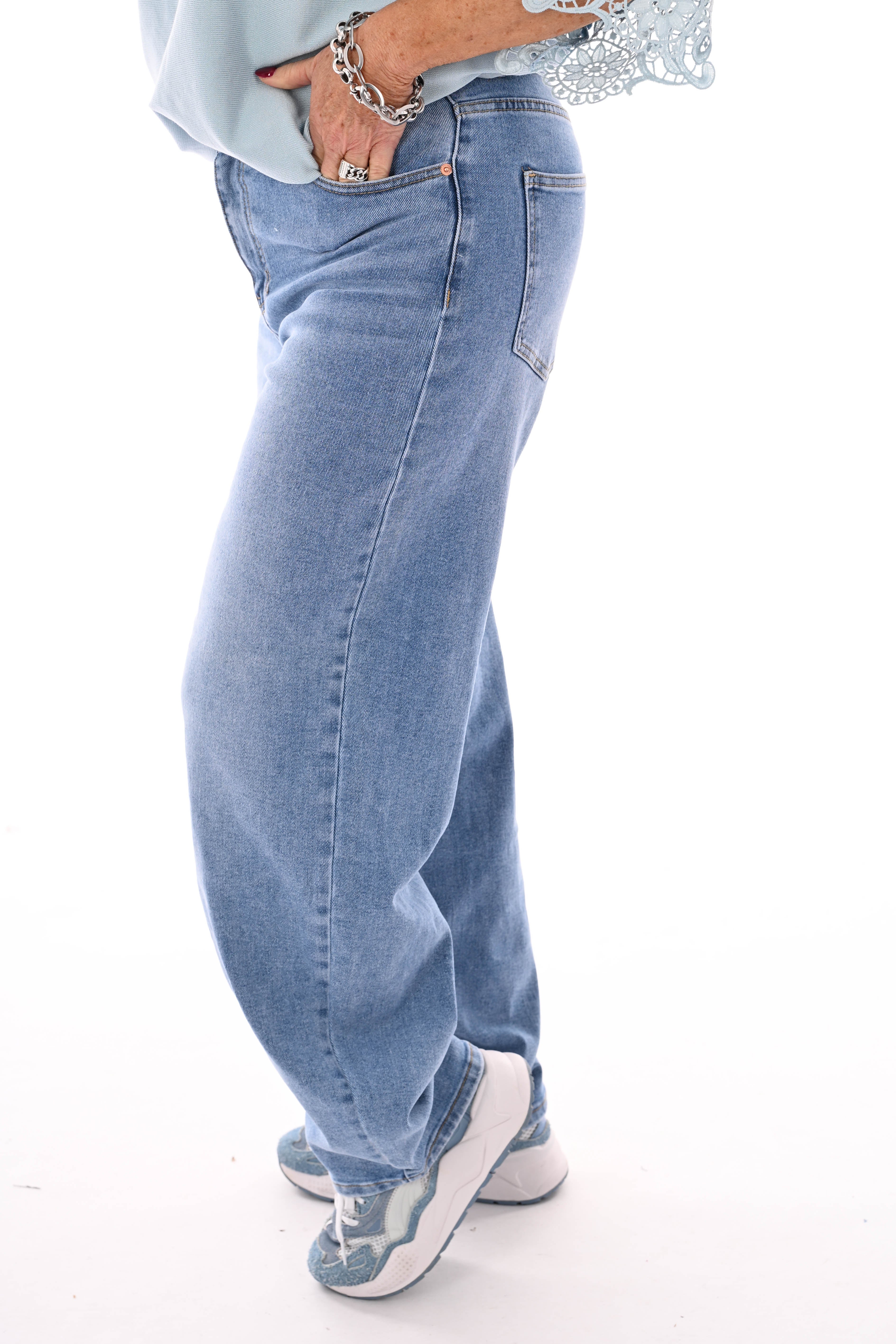 Marivy jeans ballon jeans blauw