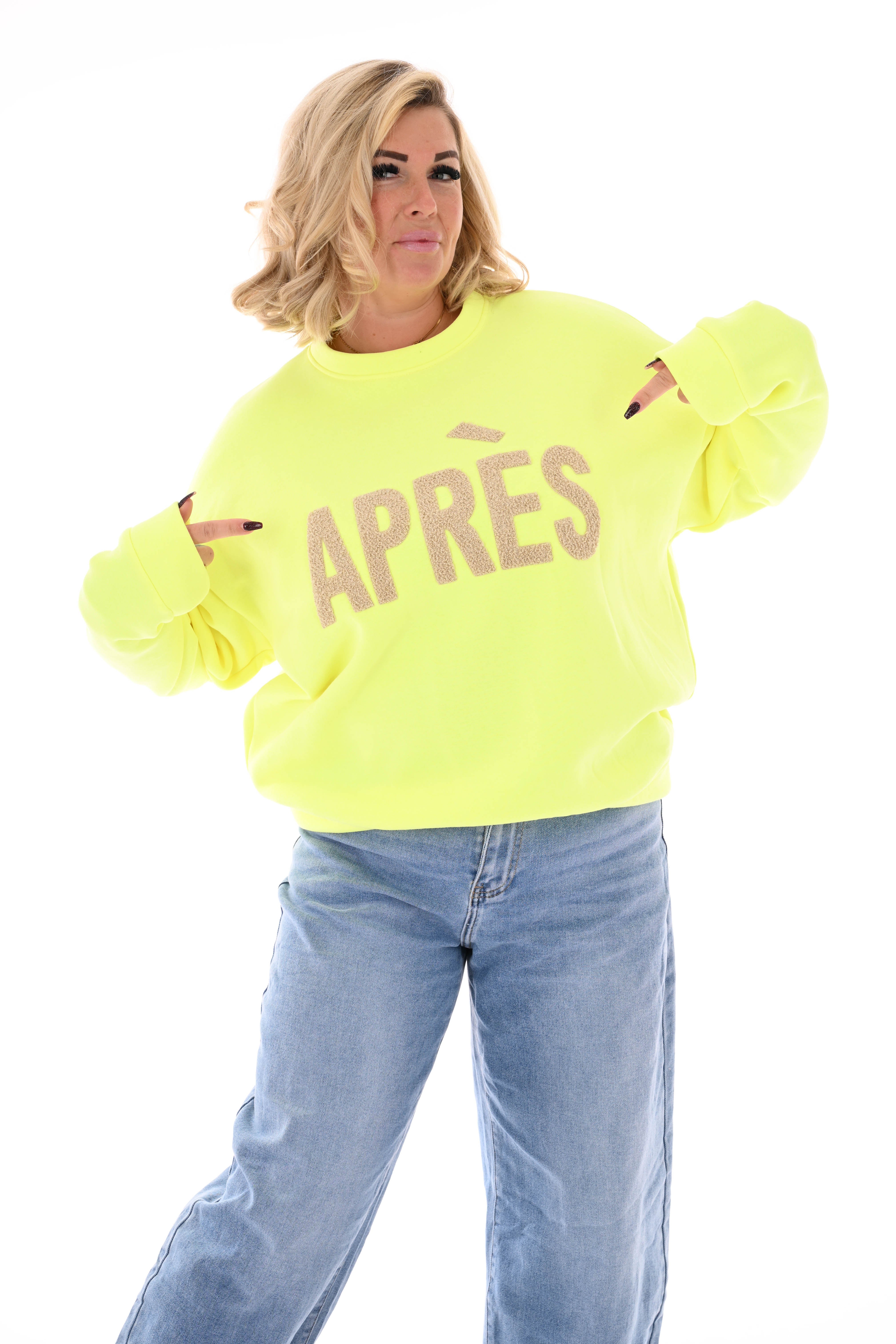 Sweater Apres geel