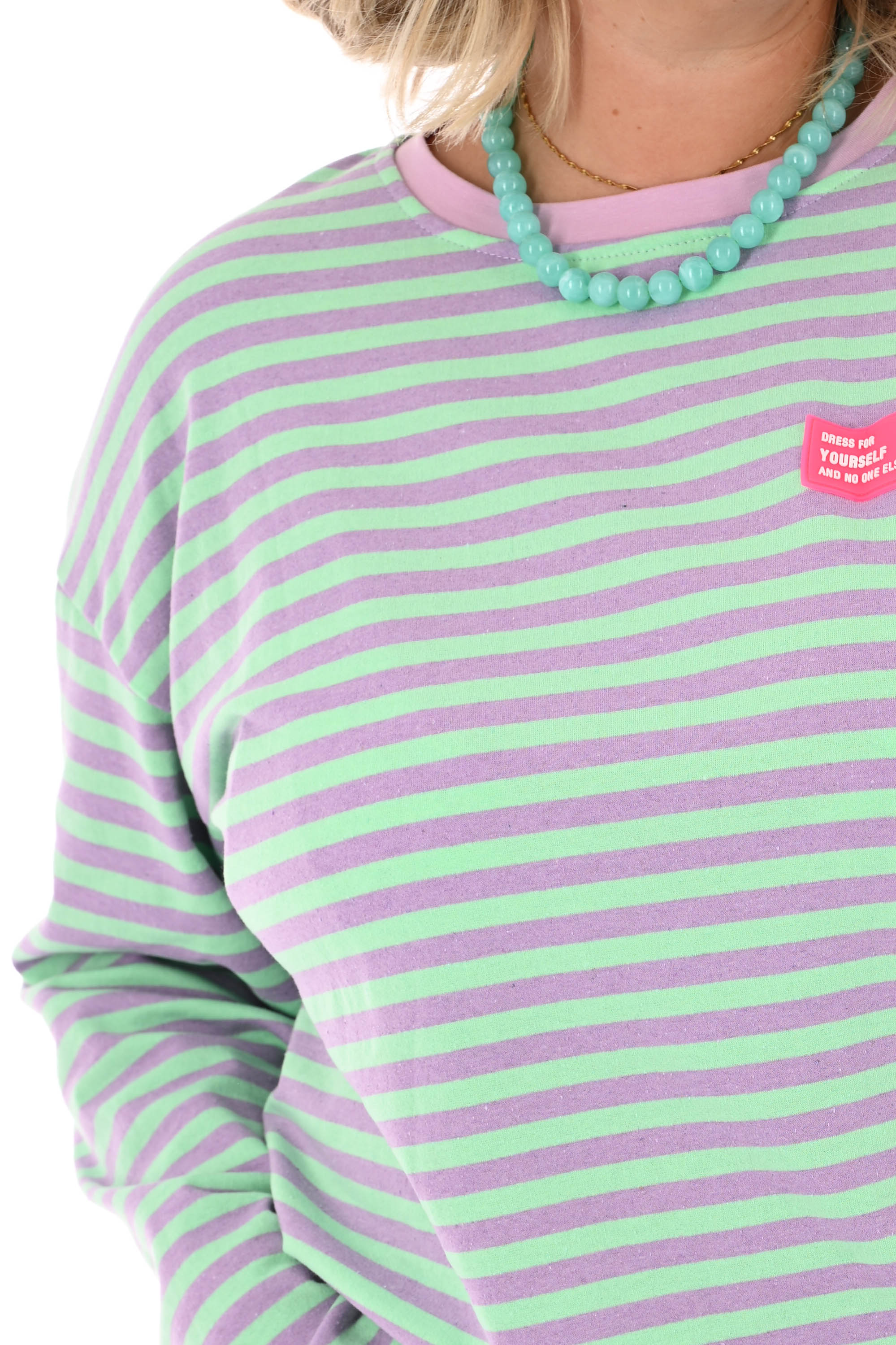 Ketting kralen turquoise