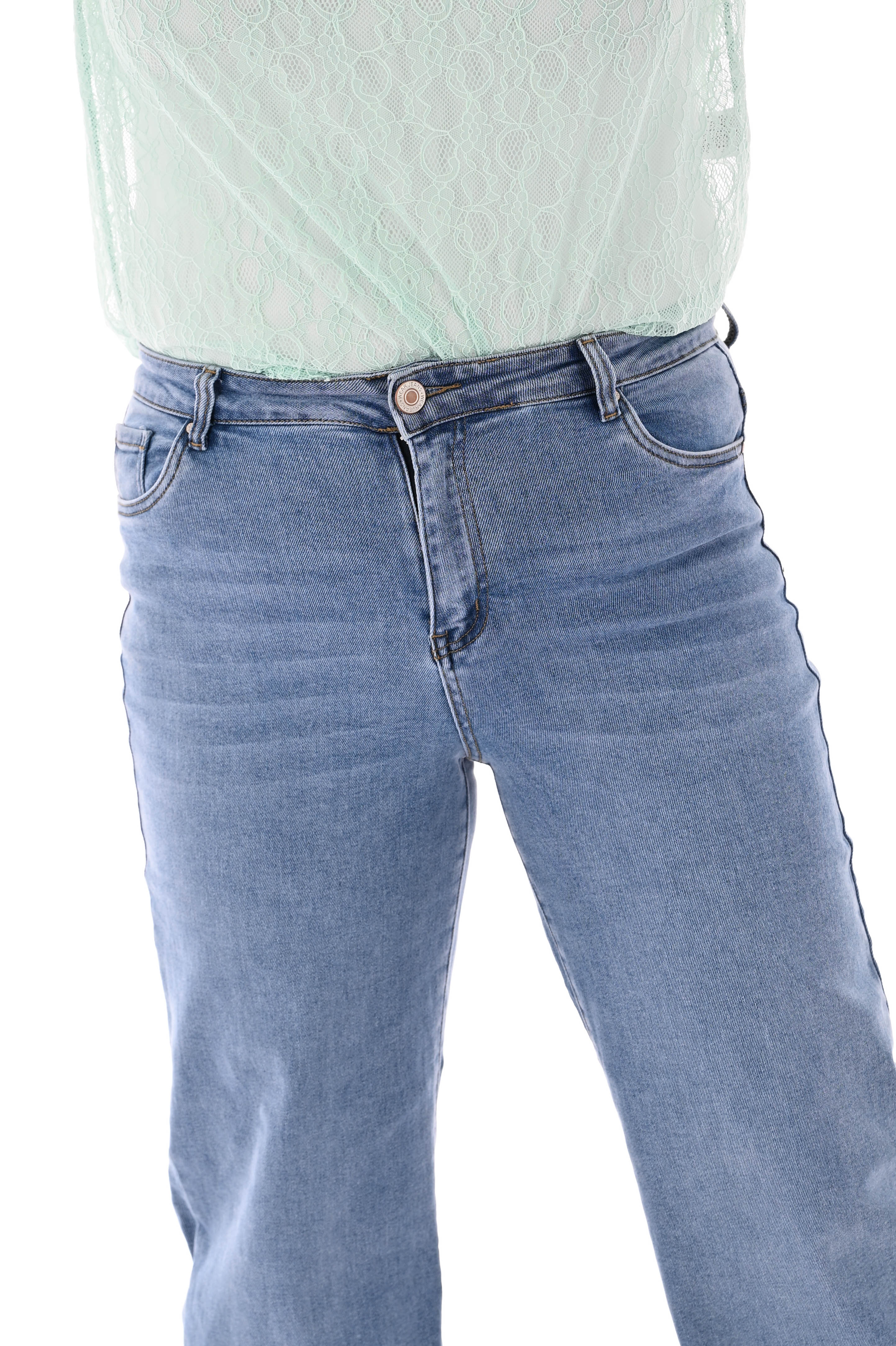 Jeans goodies wide leg tall jeansblauw