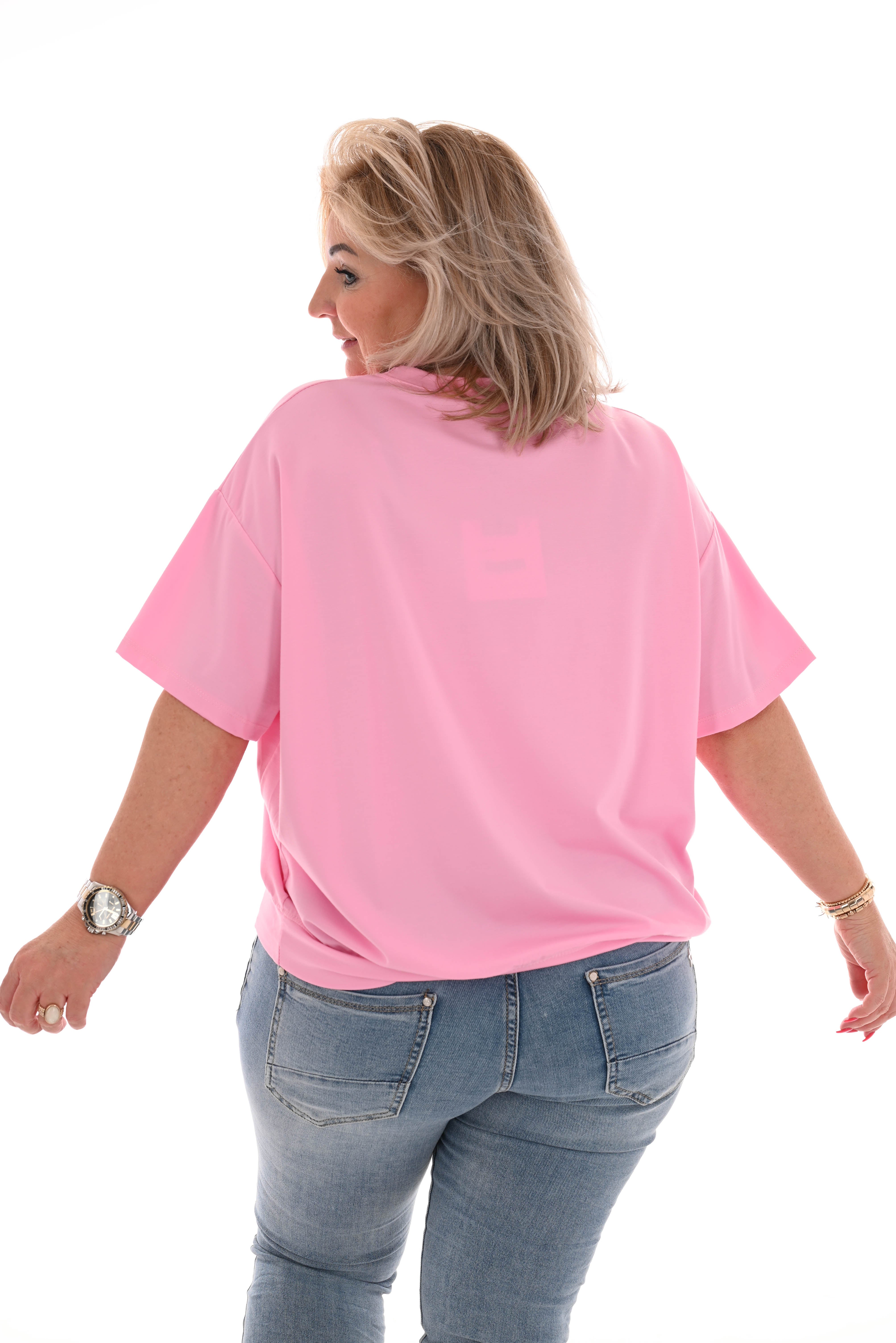 Top Aloha roze