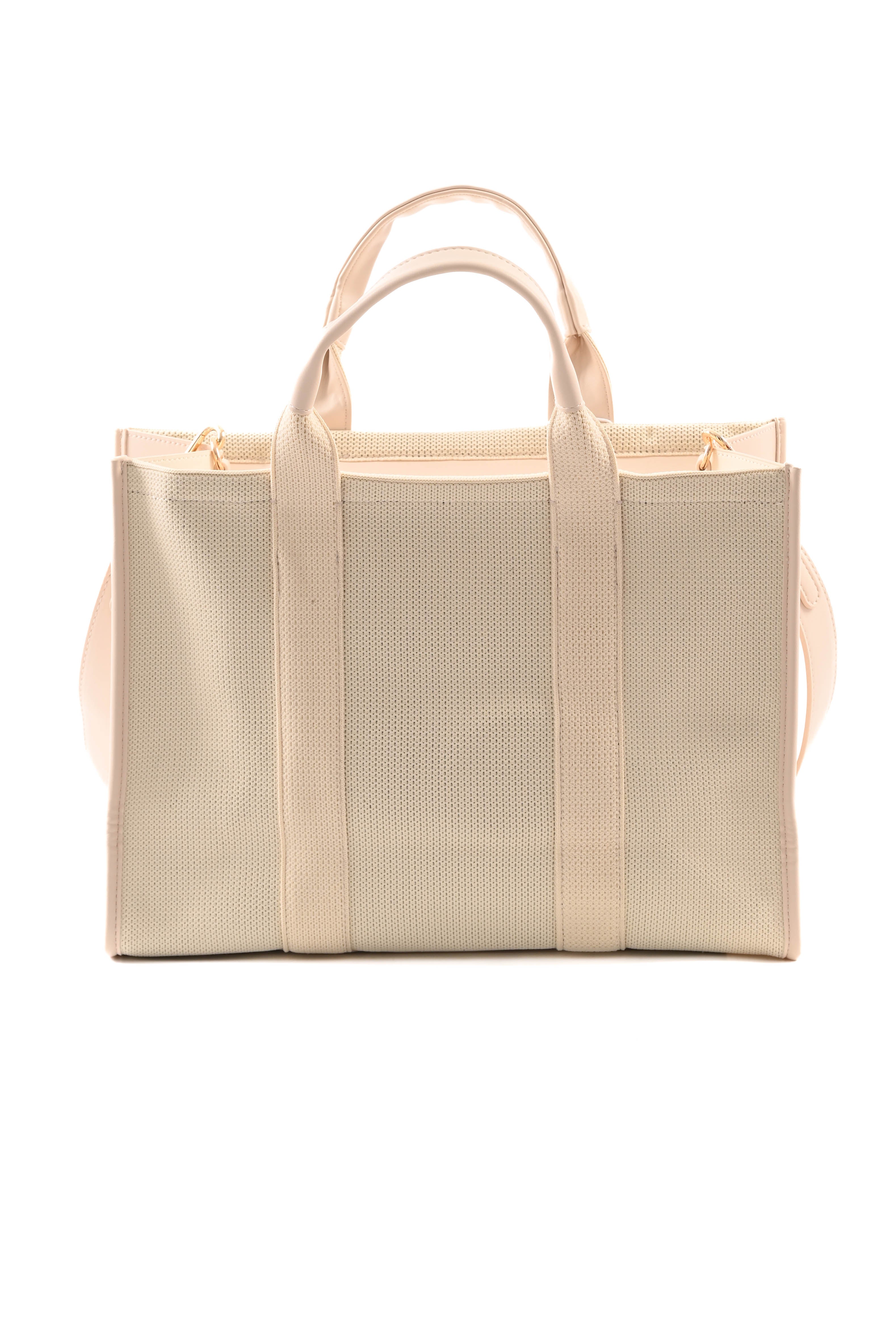 Tote bag classic groot creme