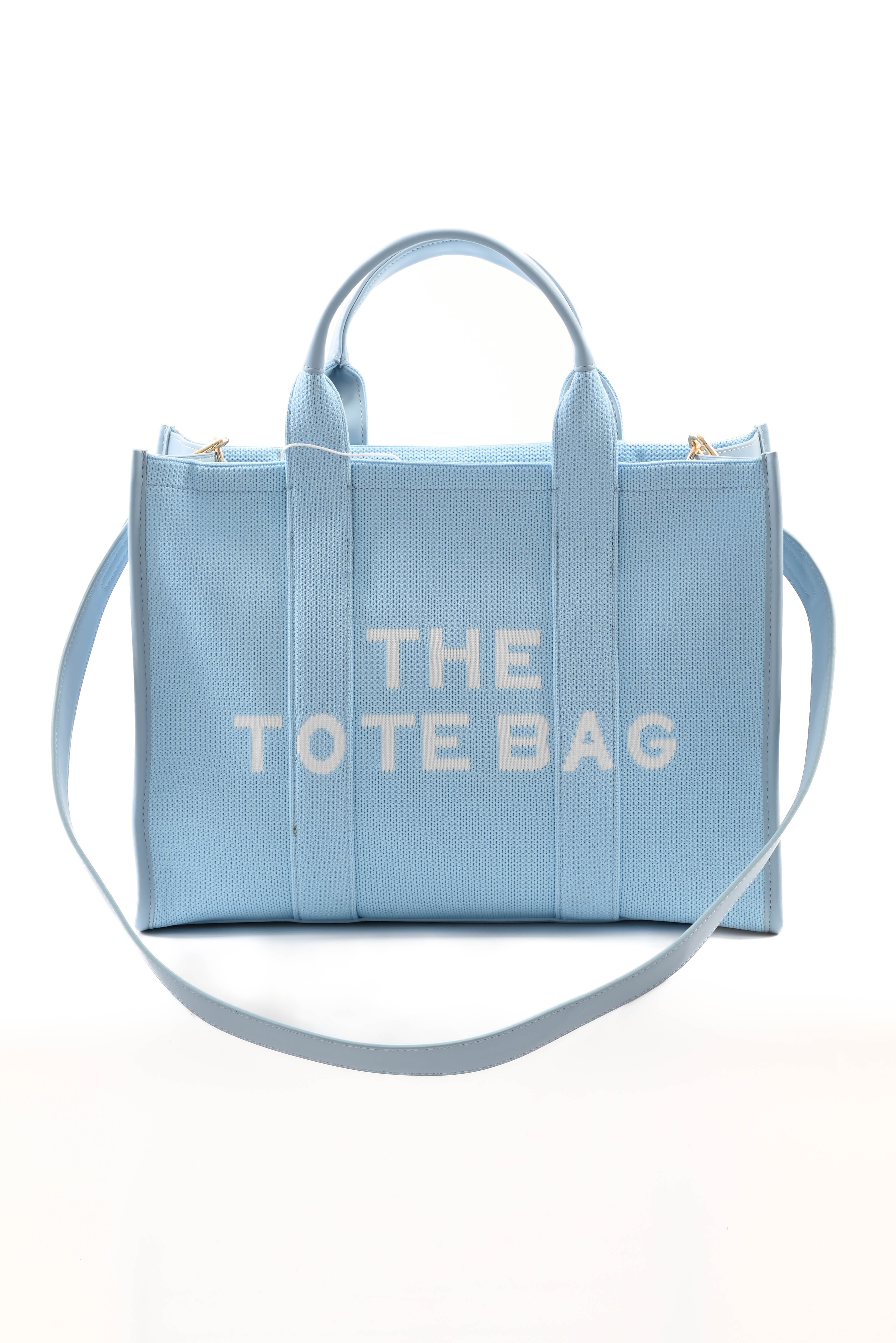 Tote bag classic groot lichtblauw