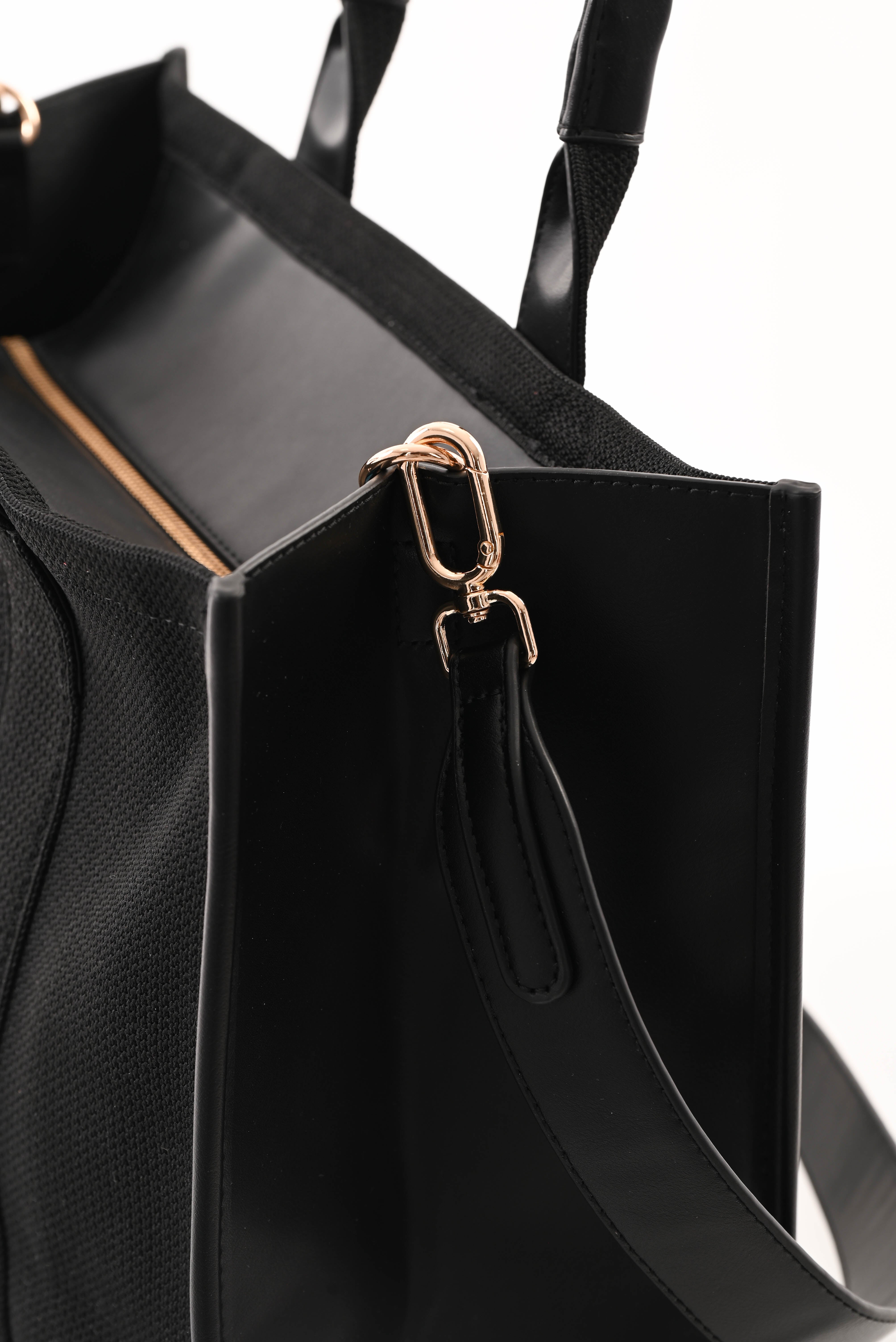 Tote bag classic groot zwart