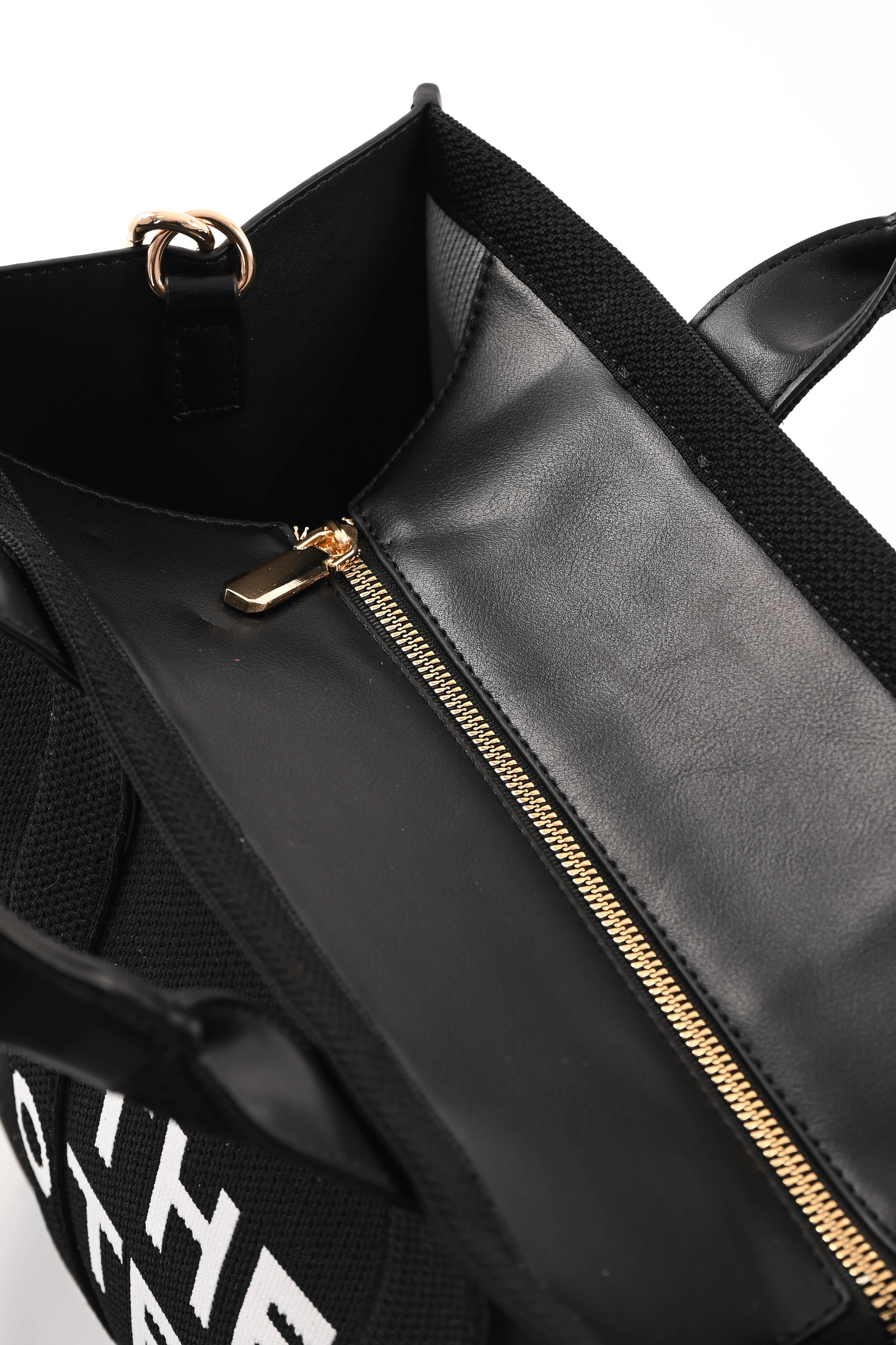 Tote bag classic groot zwart