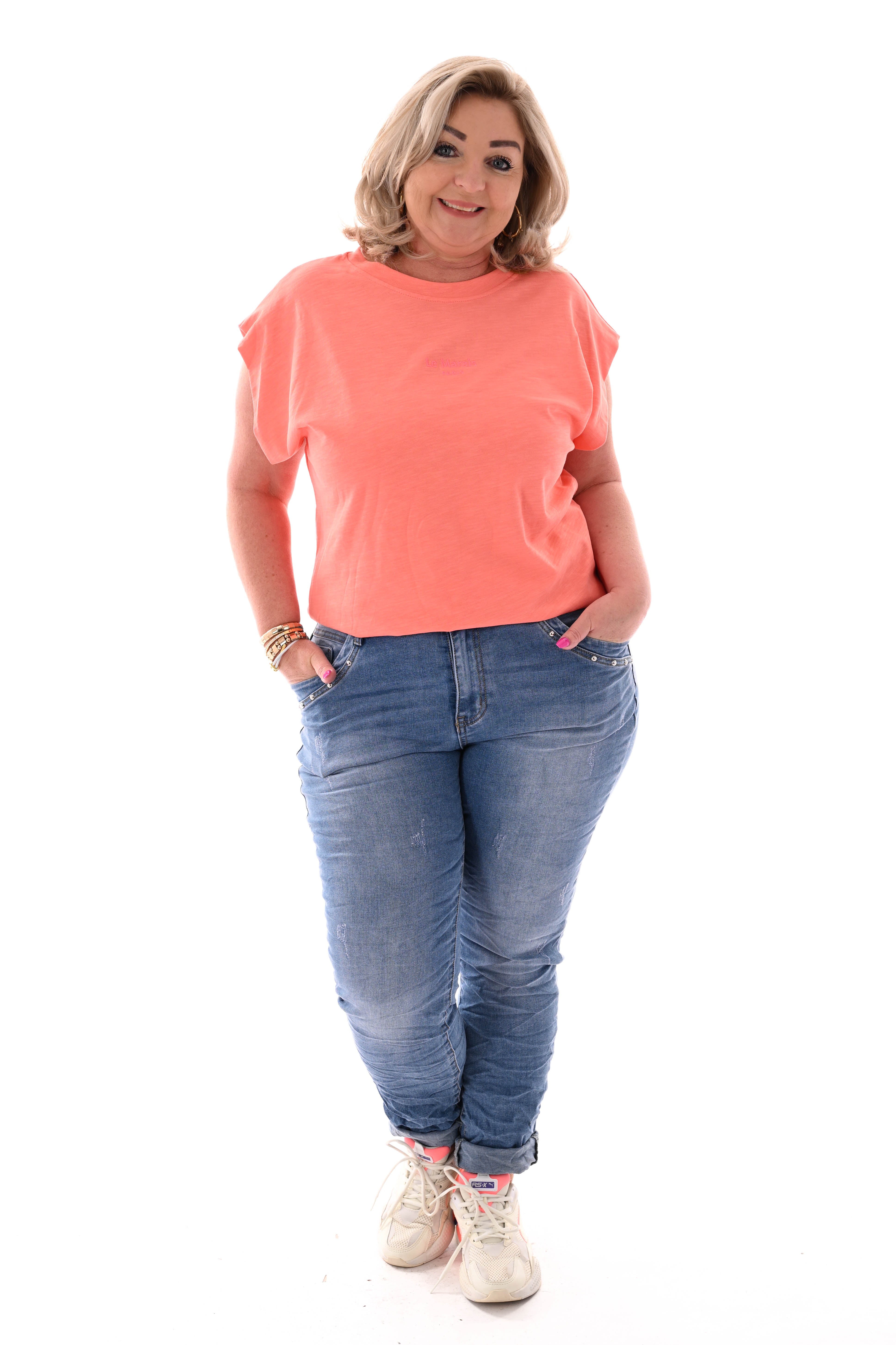 Karostar baggy jeans studs blauw