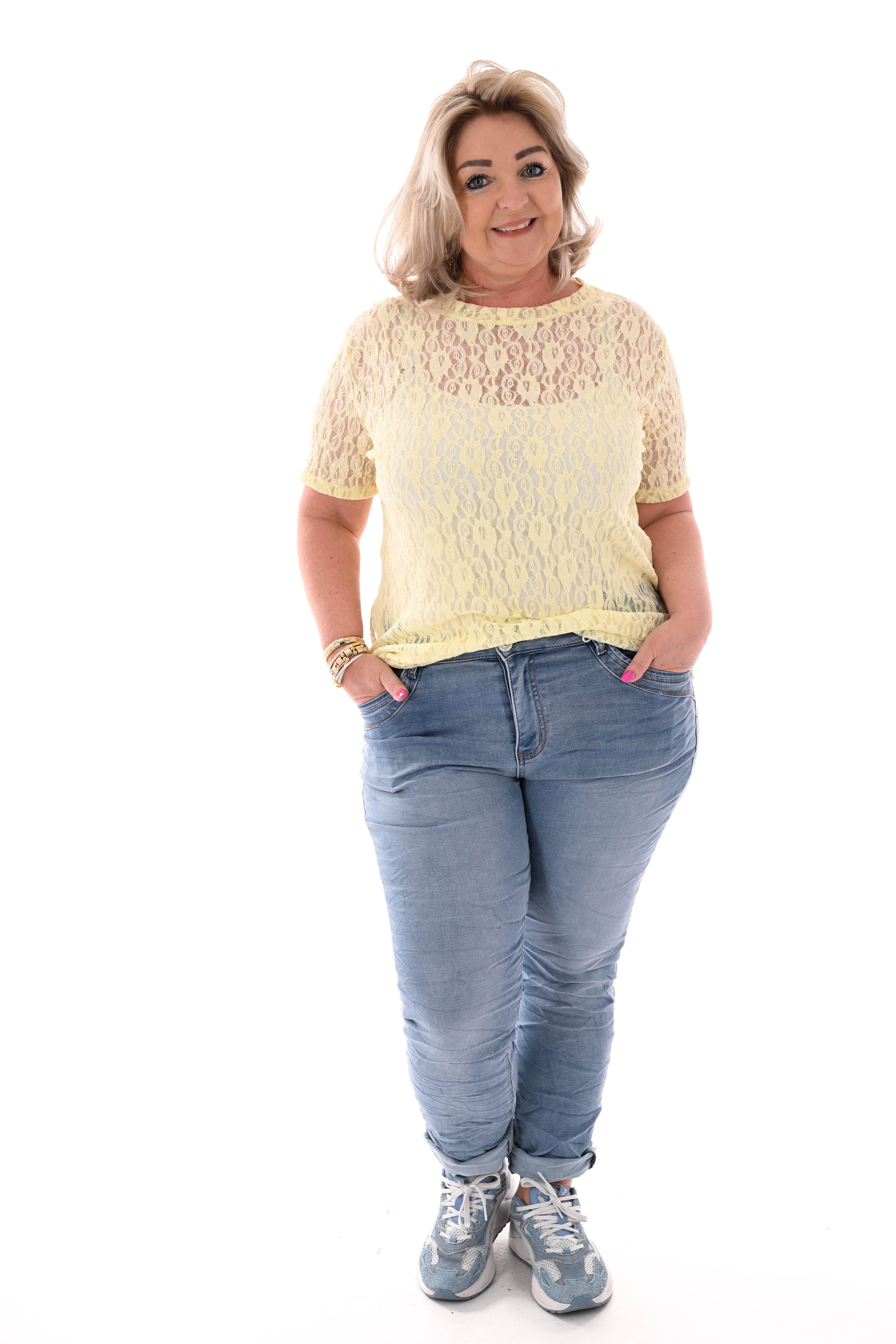 Karostar baggy jeans blauw