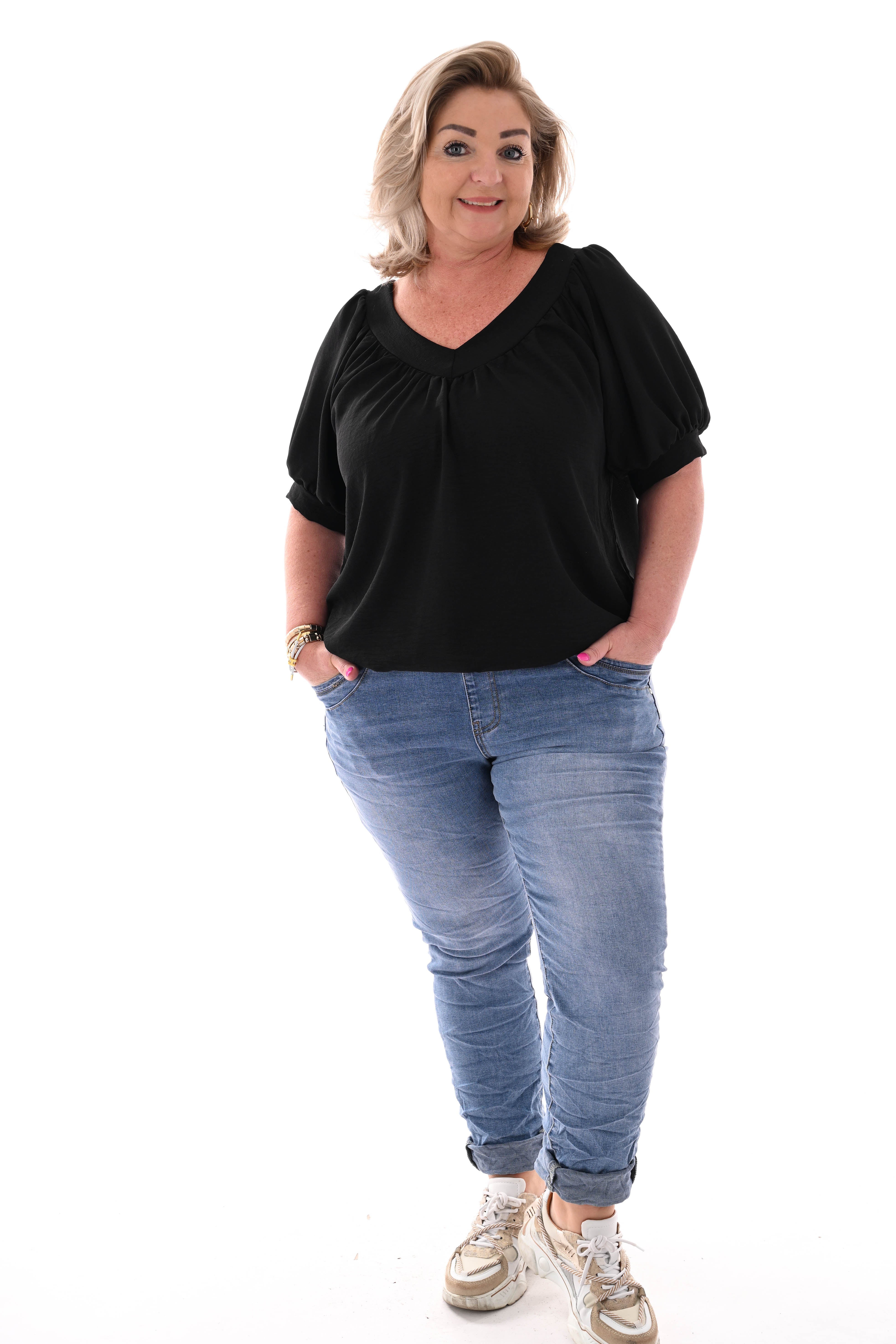 Karostar baggy jog fit blauw