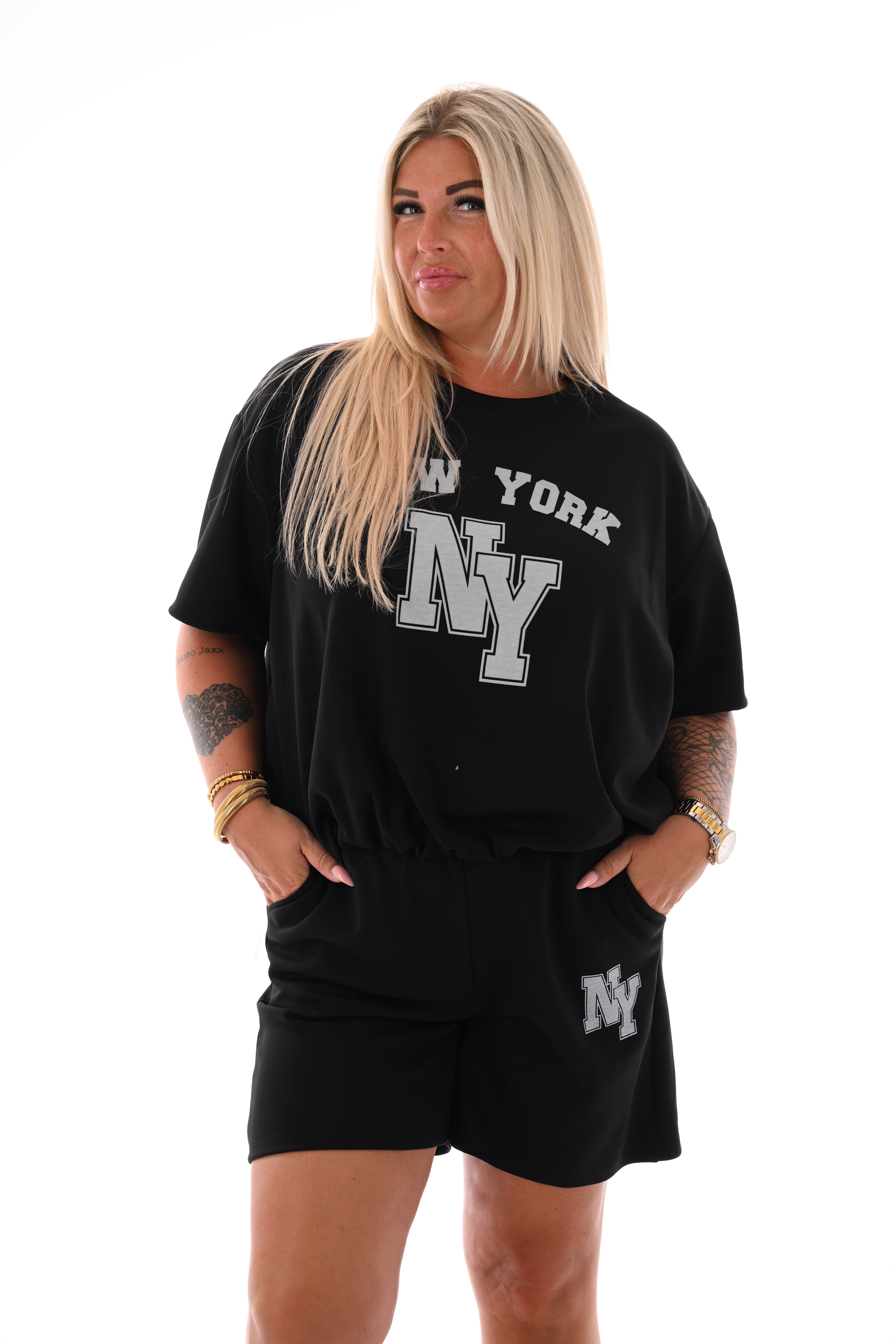 Twinset NY elastiekenband zwart