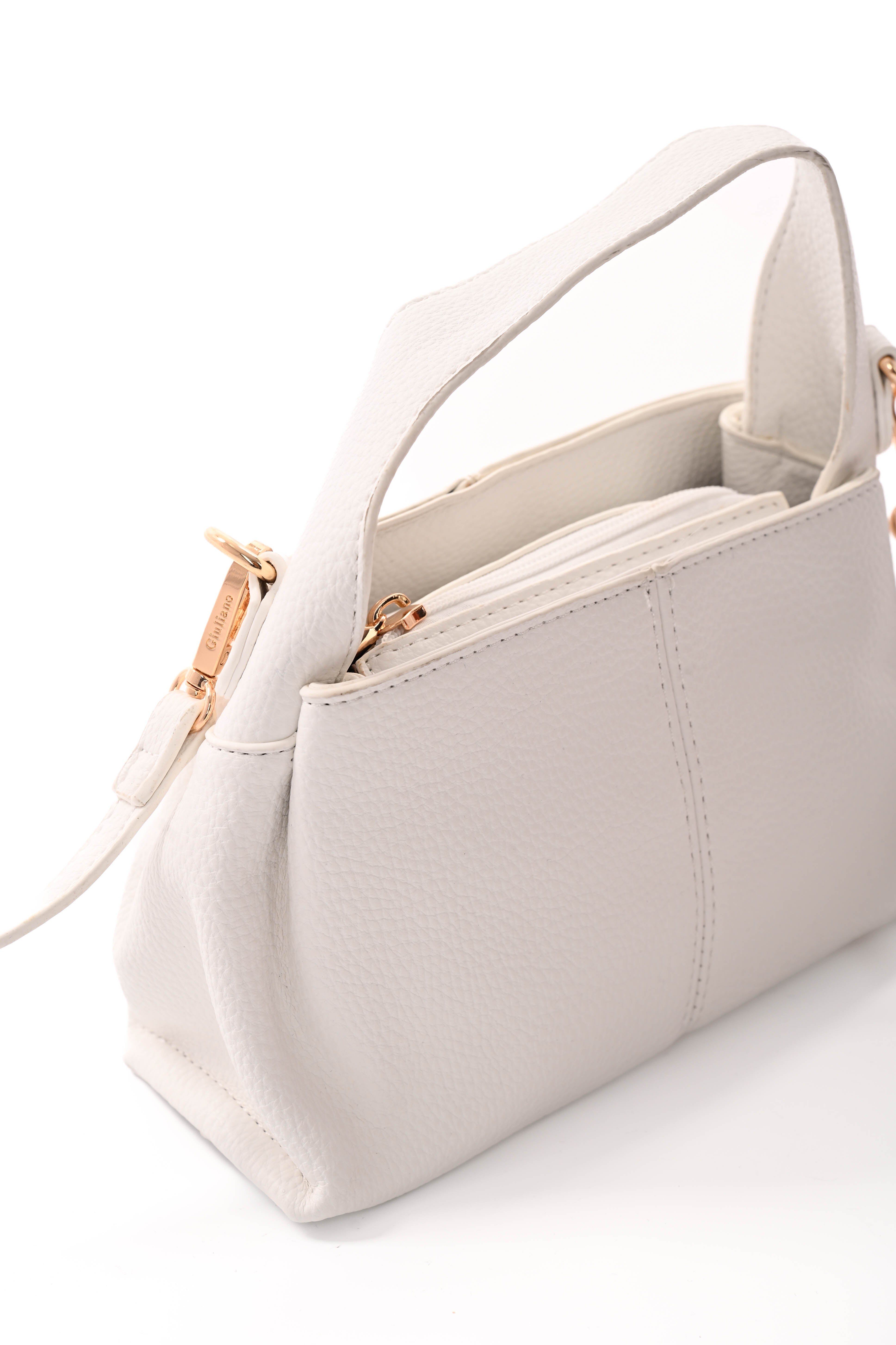 Mini tas wit