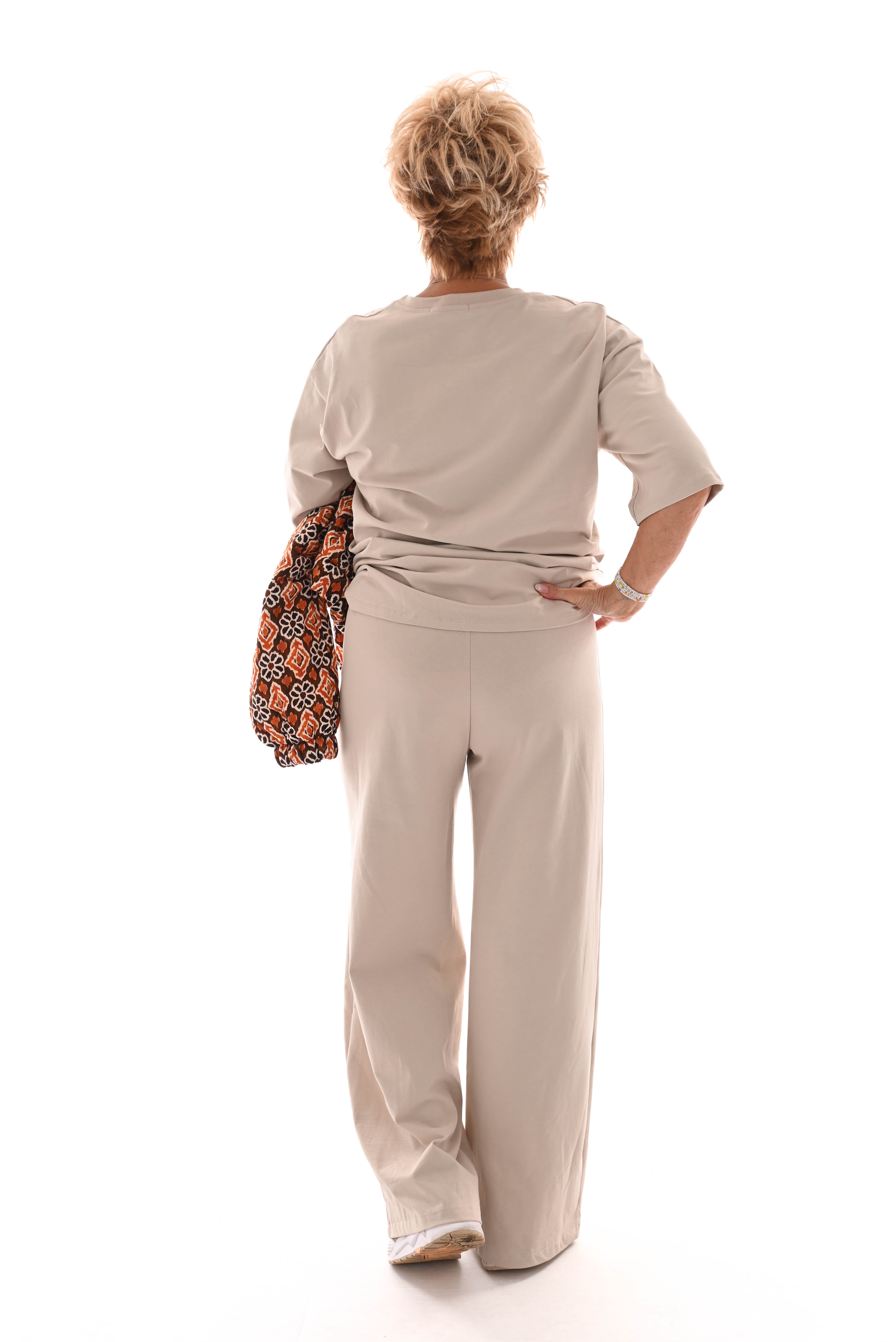 Tweedelig pak good vibes uni beige