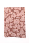 Sjaal fijne bloemen lichtroze