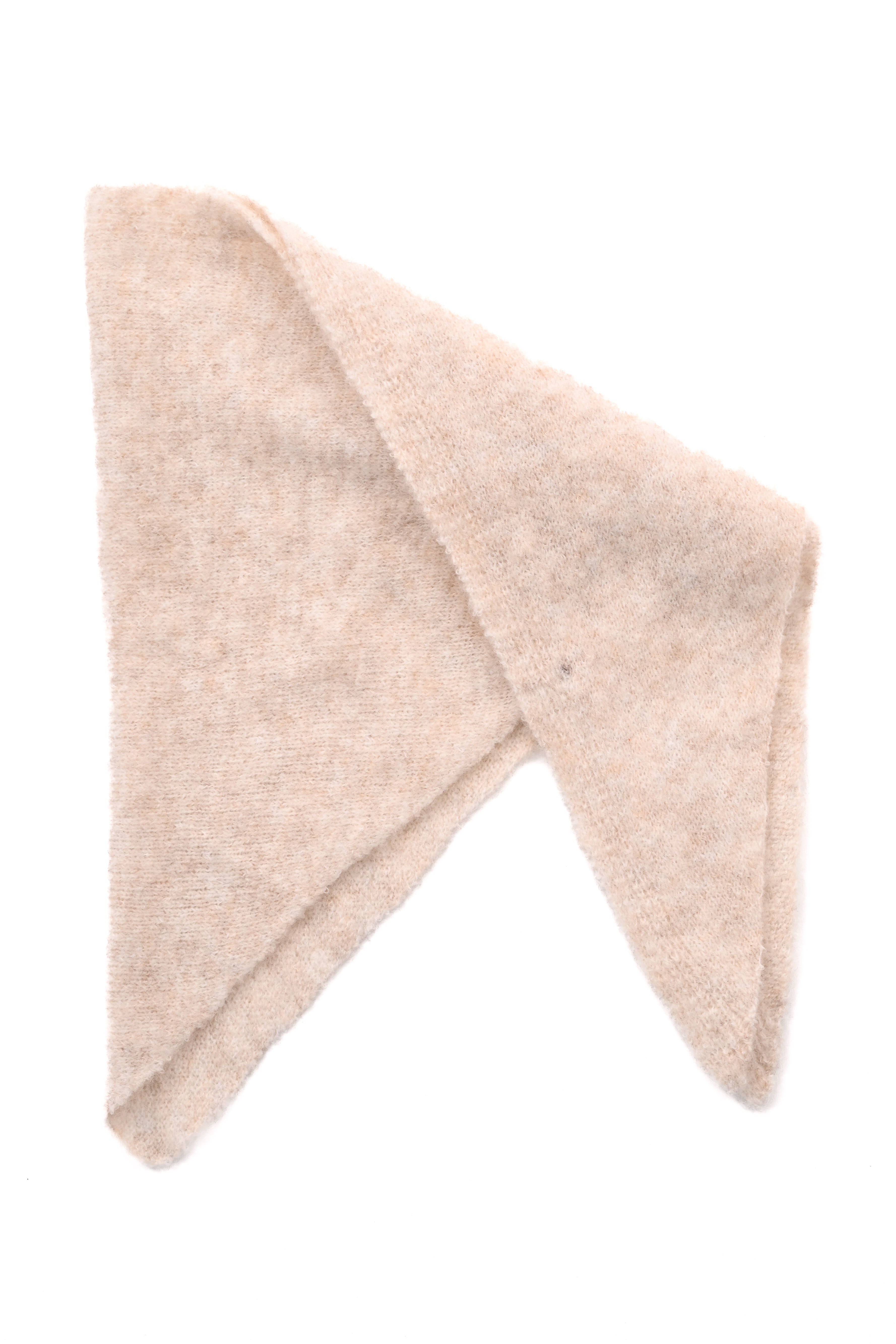 Kort sjaaltje uni beige