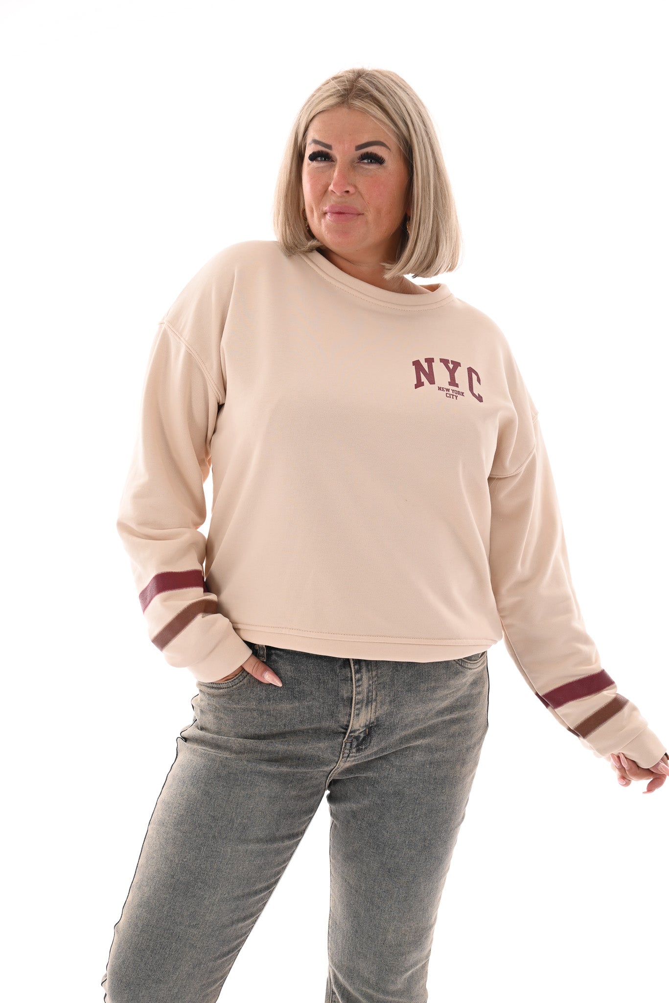 Sweater NYC creme