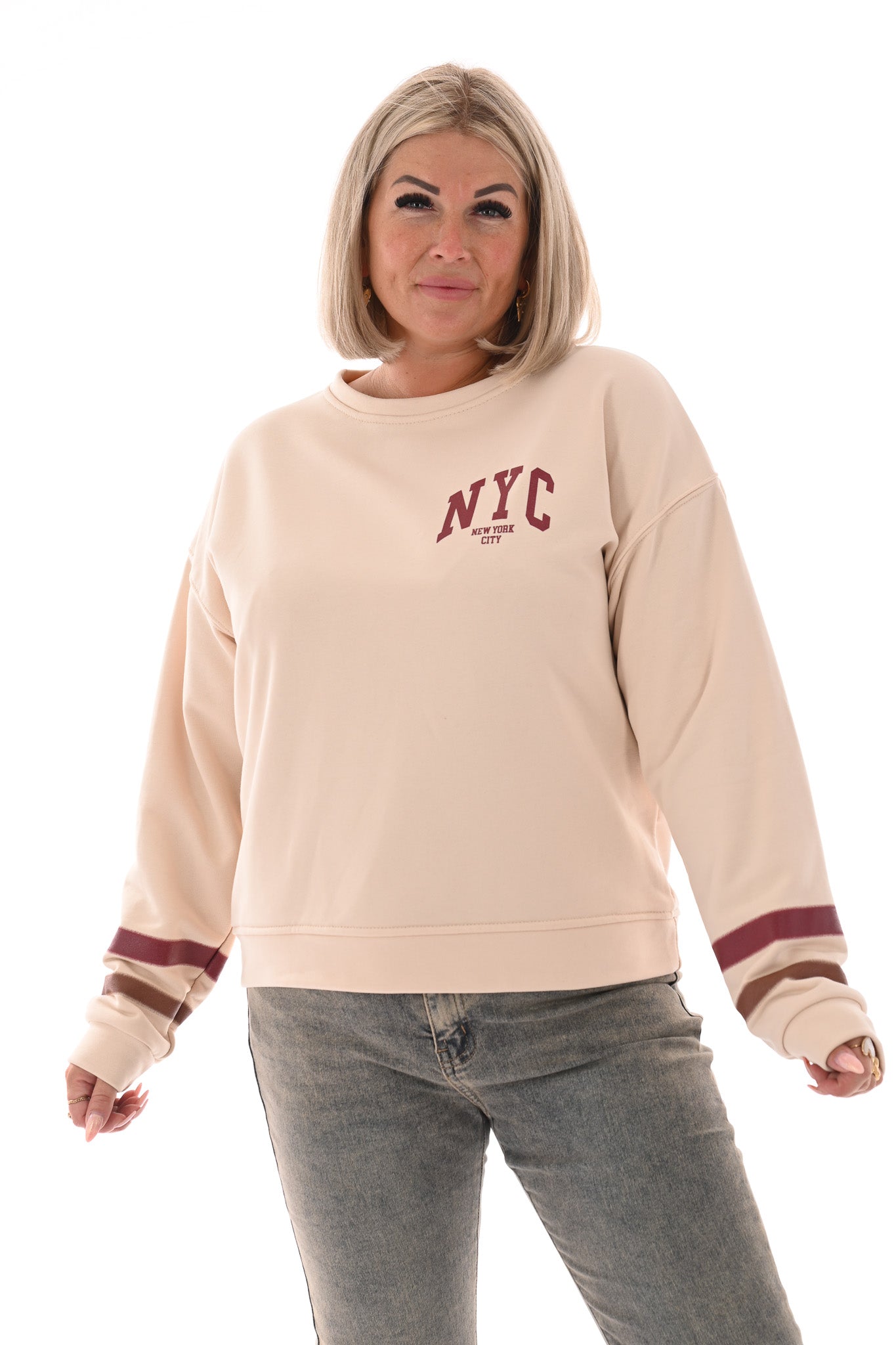 Sweater NYC creme