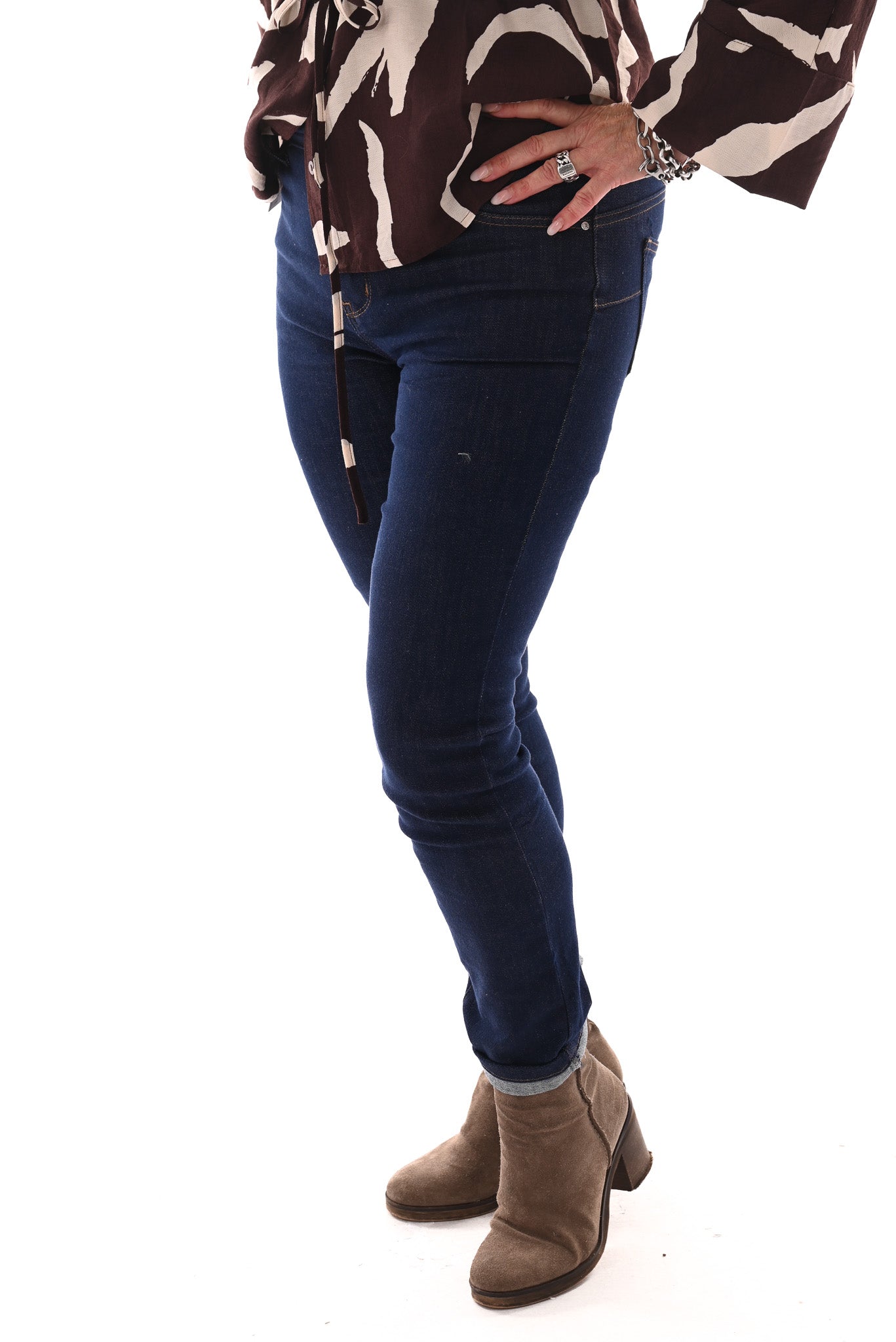 Kathy jeans push-up skinny blauw