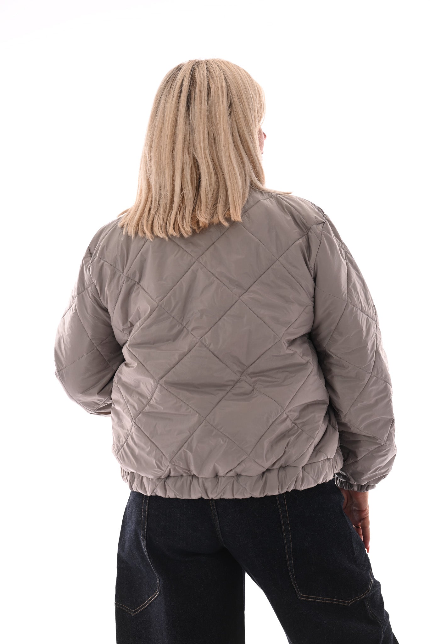 Bodywarmer panterprint voering beige