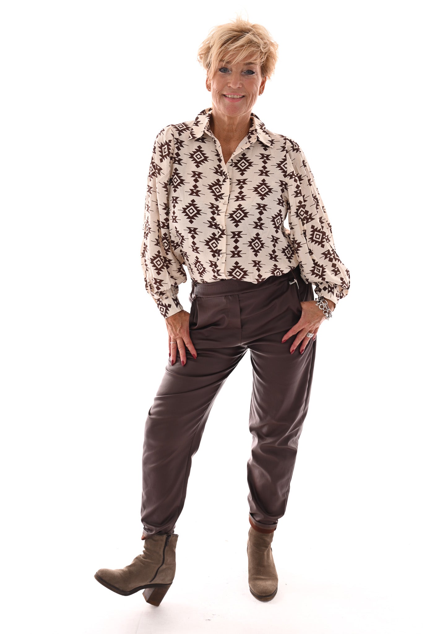 Blouse aztec roomwit