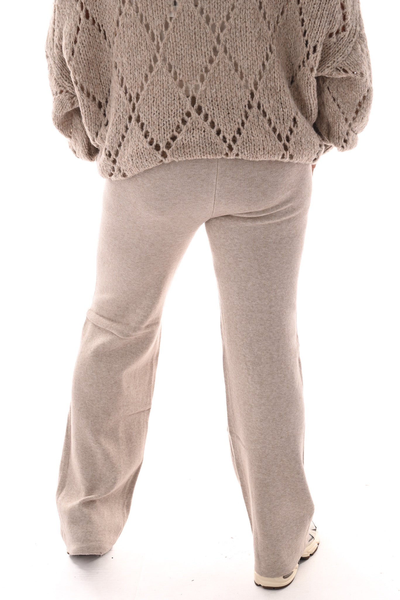 Lounge broek beige