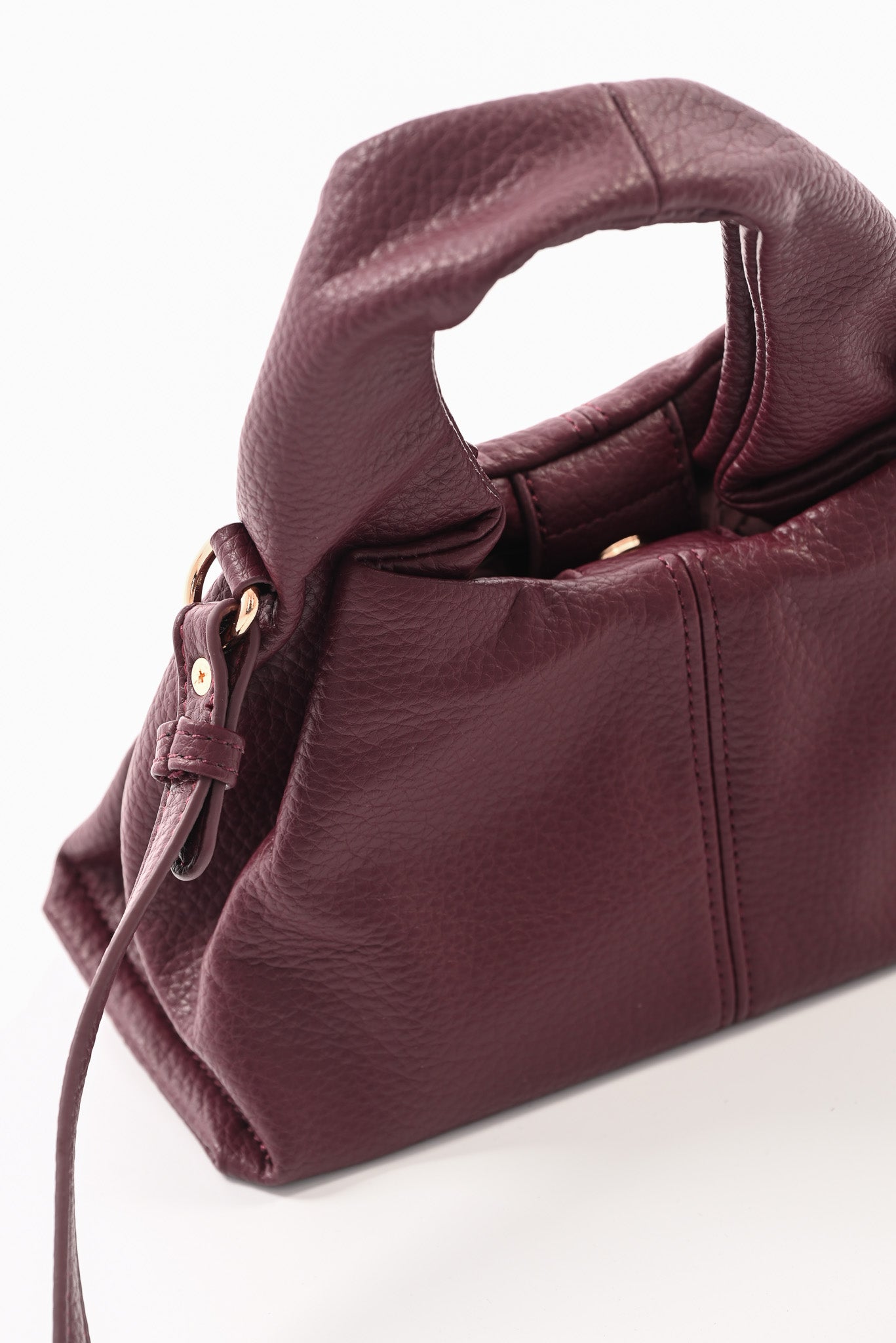 Mini crossbody tas bordeaux